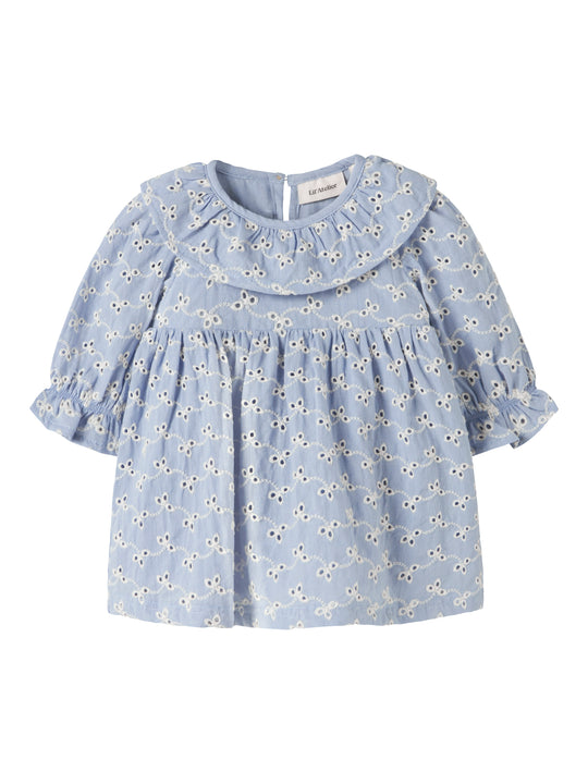 Lil Atelier Tessie Body Dress - Zen Blue