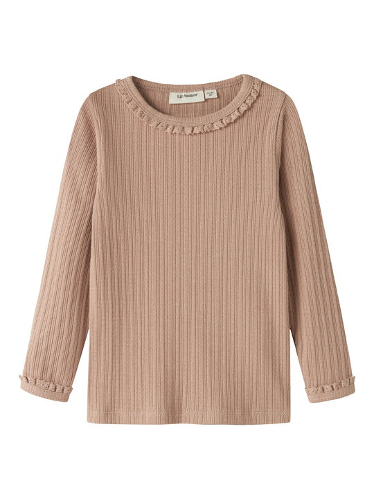 Lil Atelier Babette Slim Top - Roebuck