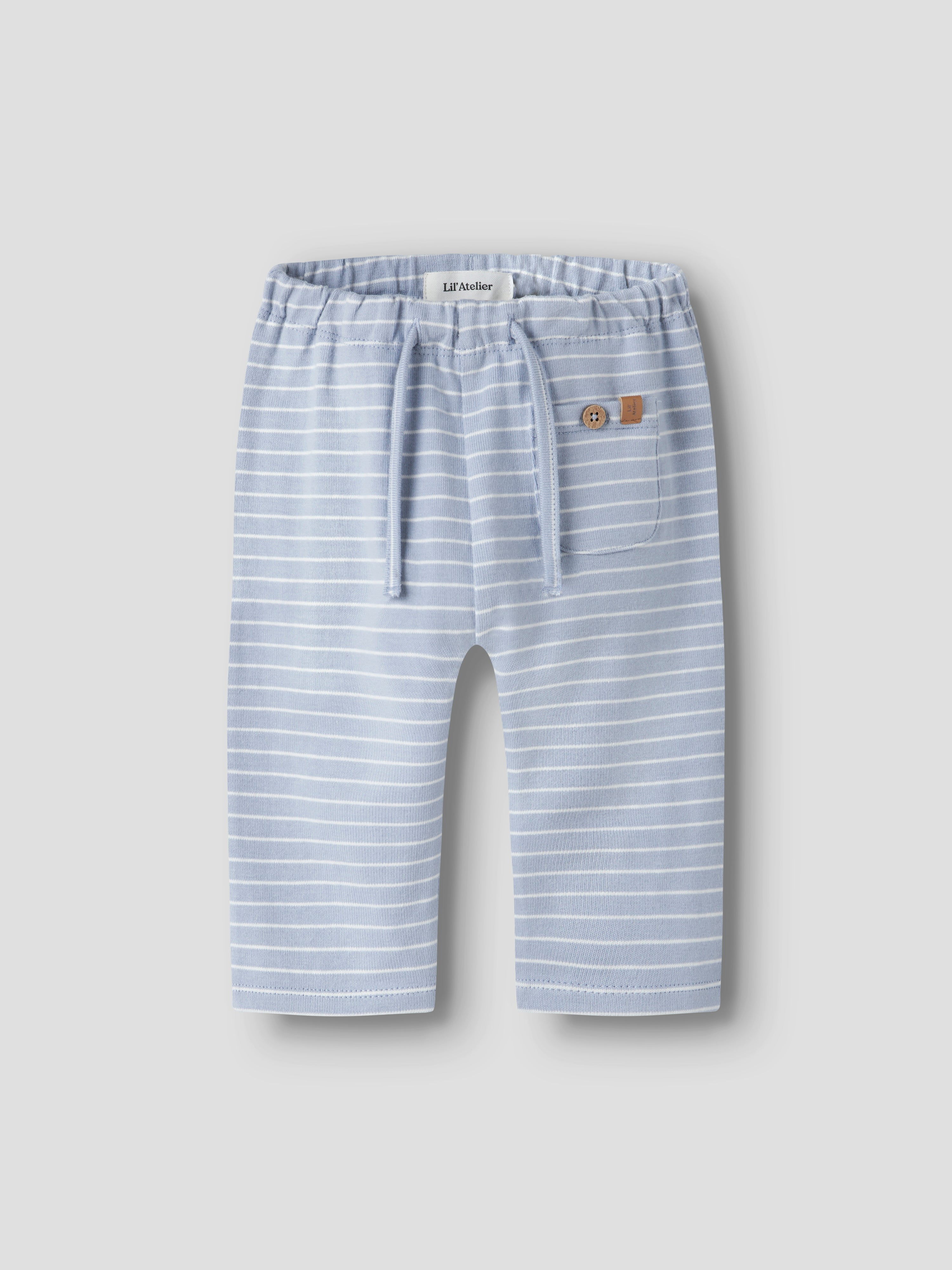 Lil Atelier Baja Loose Pants - Zen Blue