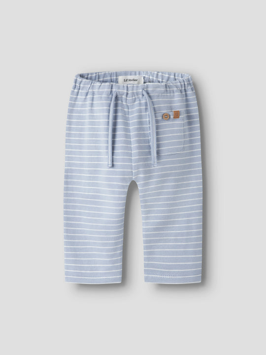 Lil Atelier Baja Loose Pants - Zen Blue