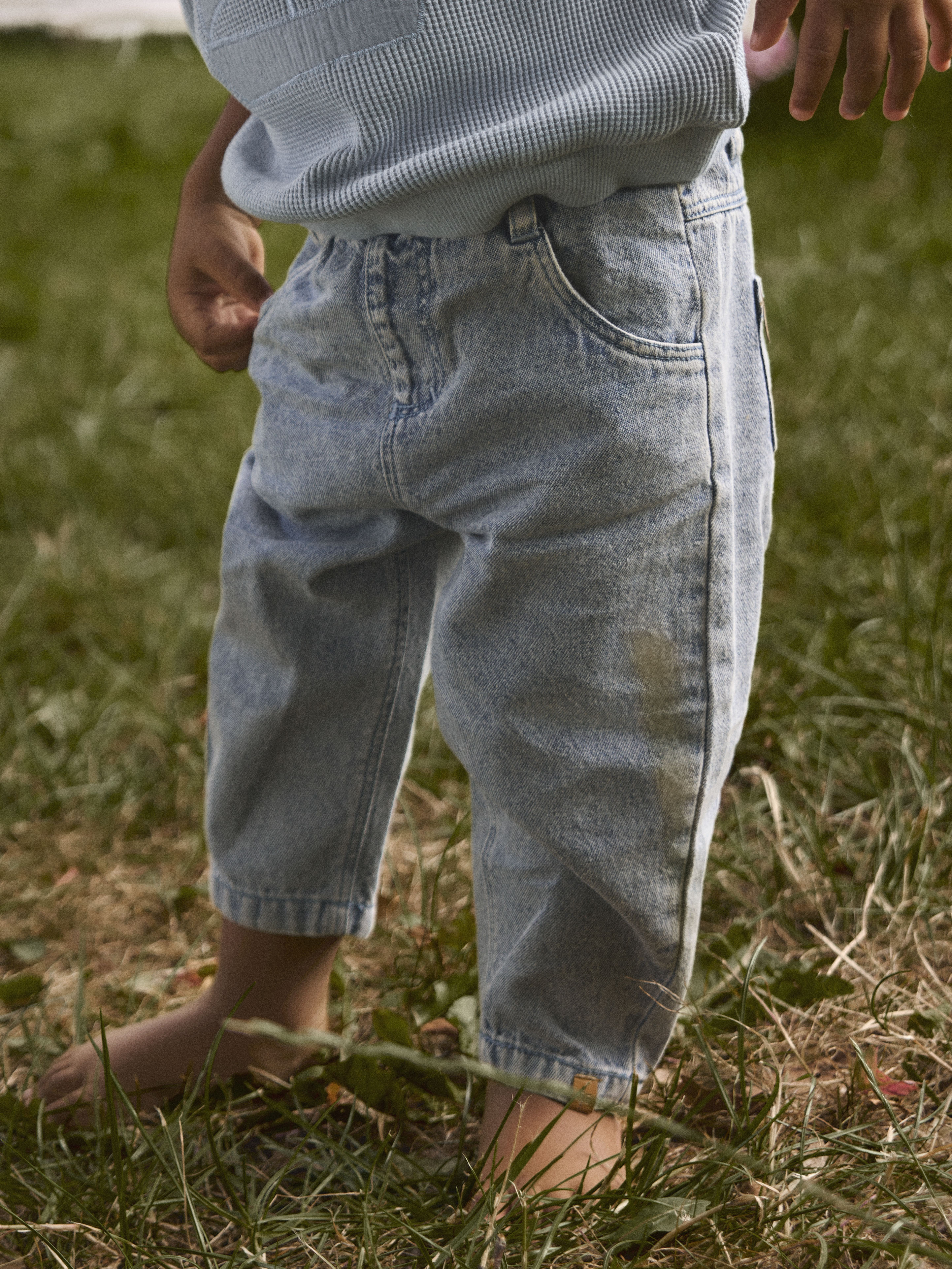 Lil Atelier Funda - Loose Jeans - Medium Blue Denim