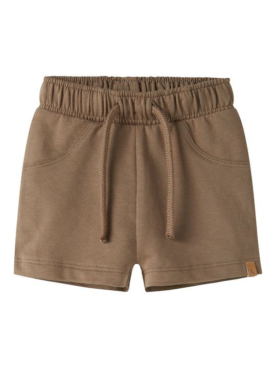 Lil Atelier Omas Sweat Shorts - Coca Mocha