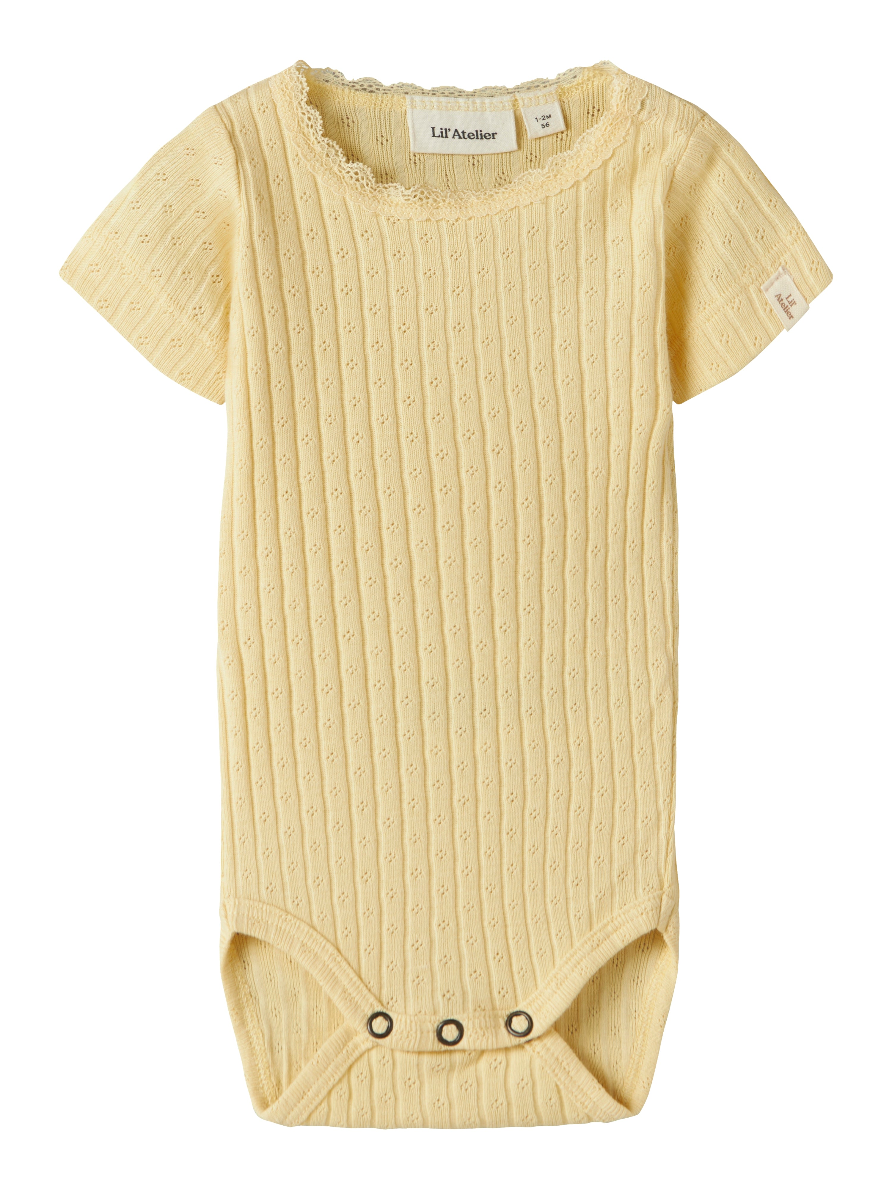Lil Atelier Haldis SS Slim Body - Sunlight