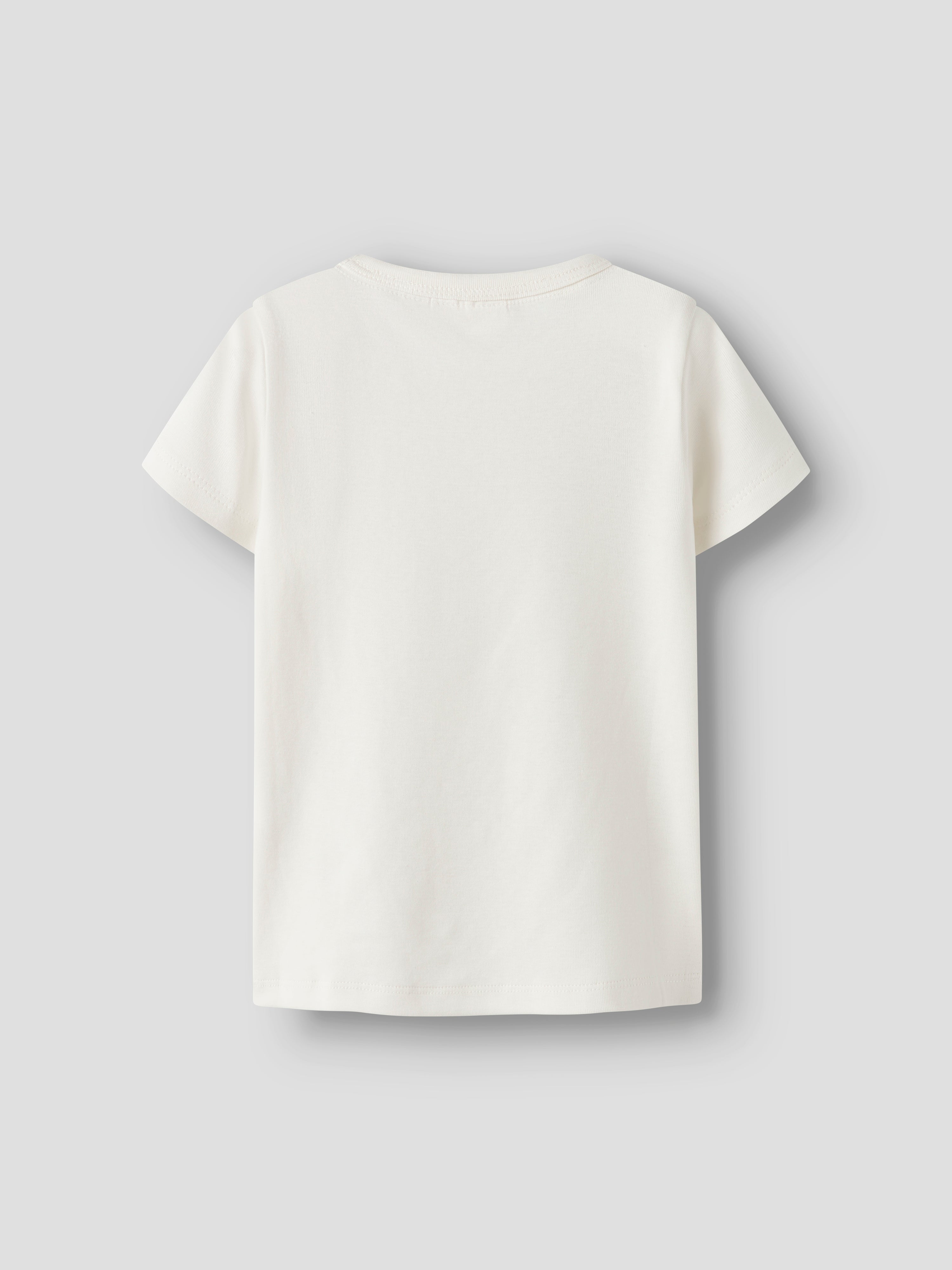 Lil Atelier Lalo Tap SS Slim Top - Coconut Milk