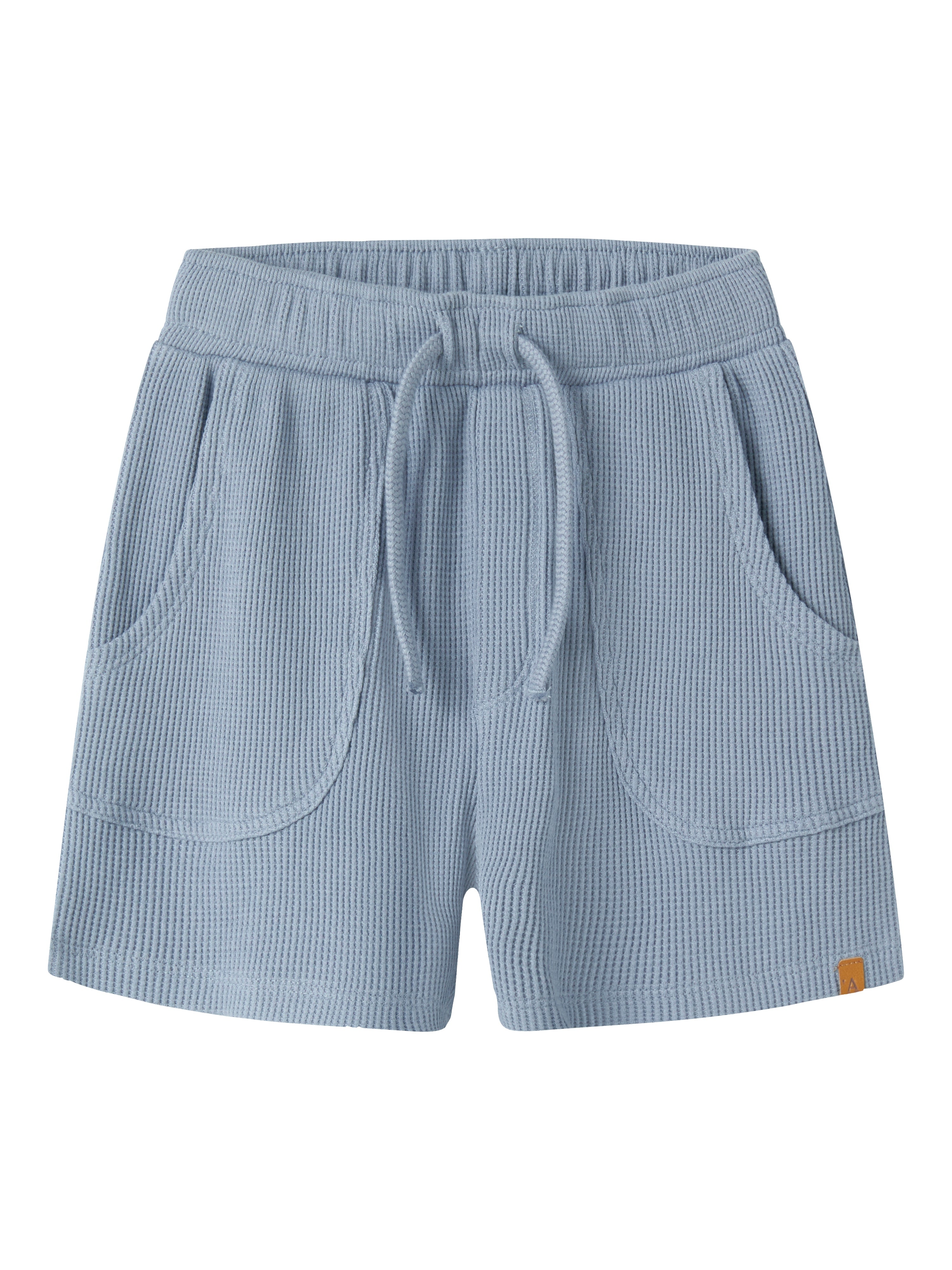 Lil Atelier Harun - Loose Sweat Shorts - Dusty Blue