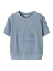 Lil Atelier Harun - SS Loose Sweat - Dusty Blue