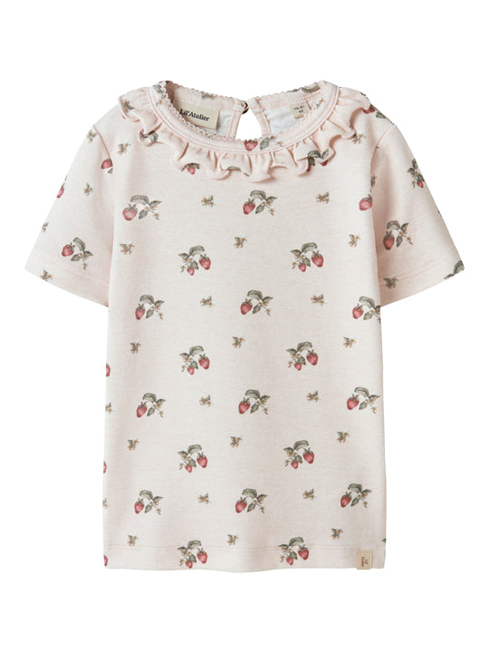 Lil Atelier Gayo Ser SS Top - Morganite/Strawberry