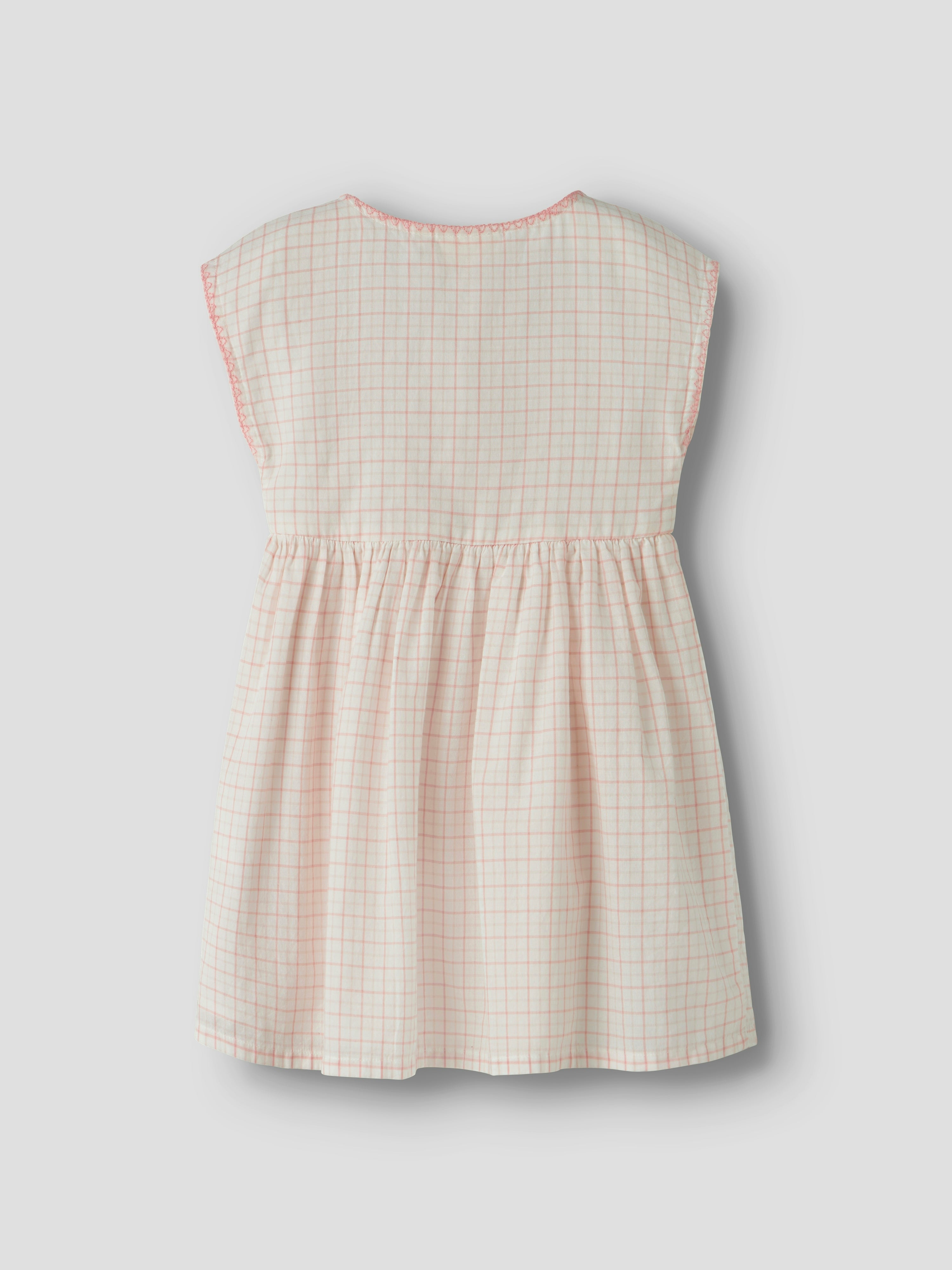 Lil Atelier Hedda Dress - Coconut Milk/Rose Tan