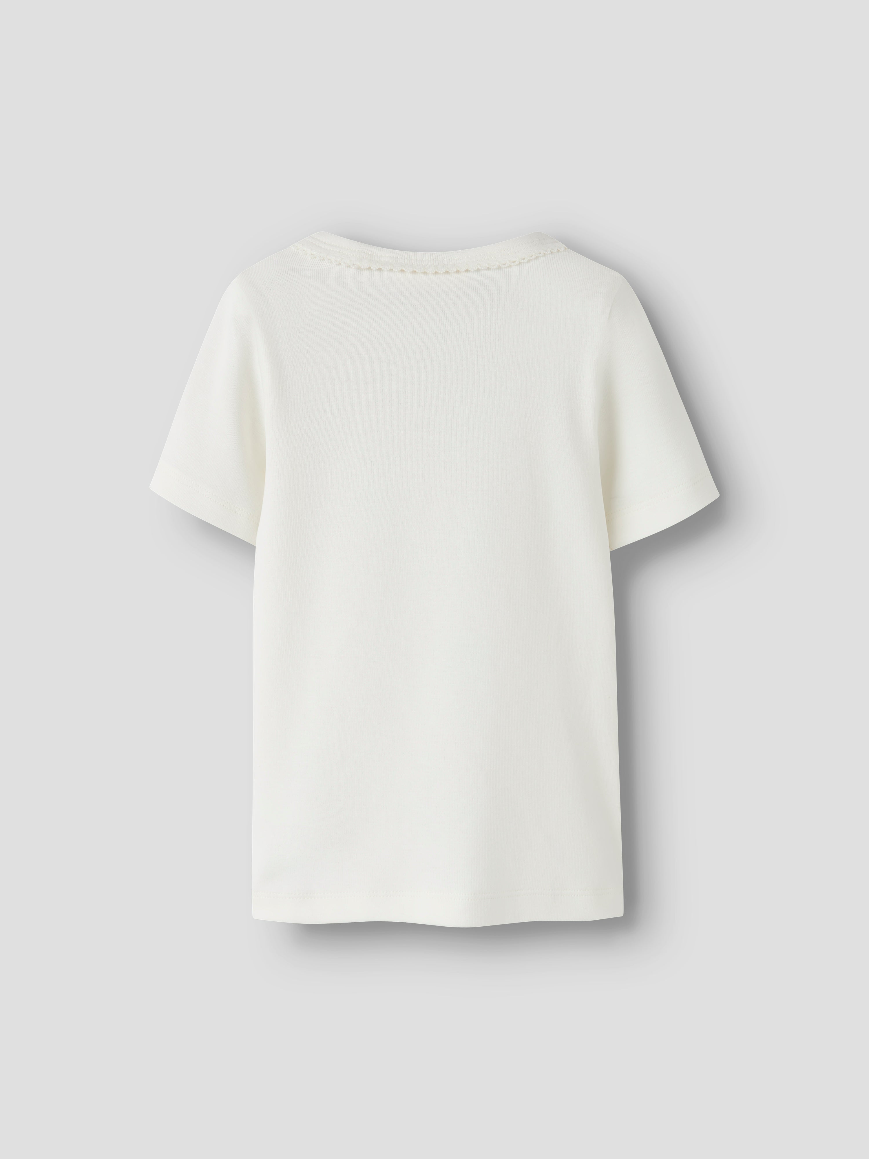 Lil Atelier Gayo - Koj SS Slim Top -  Coconut Milk