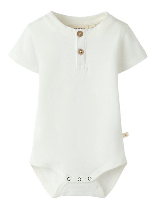 Lil Atelier Dolan SS Body - Coconut Milk