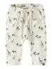Lil Atelier Layo Geu Loose pants - Coconut Milk/Lion