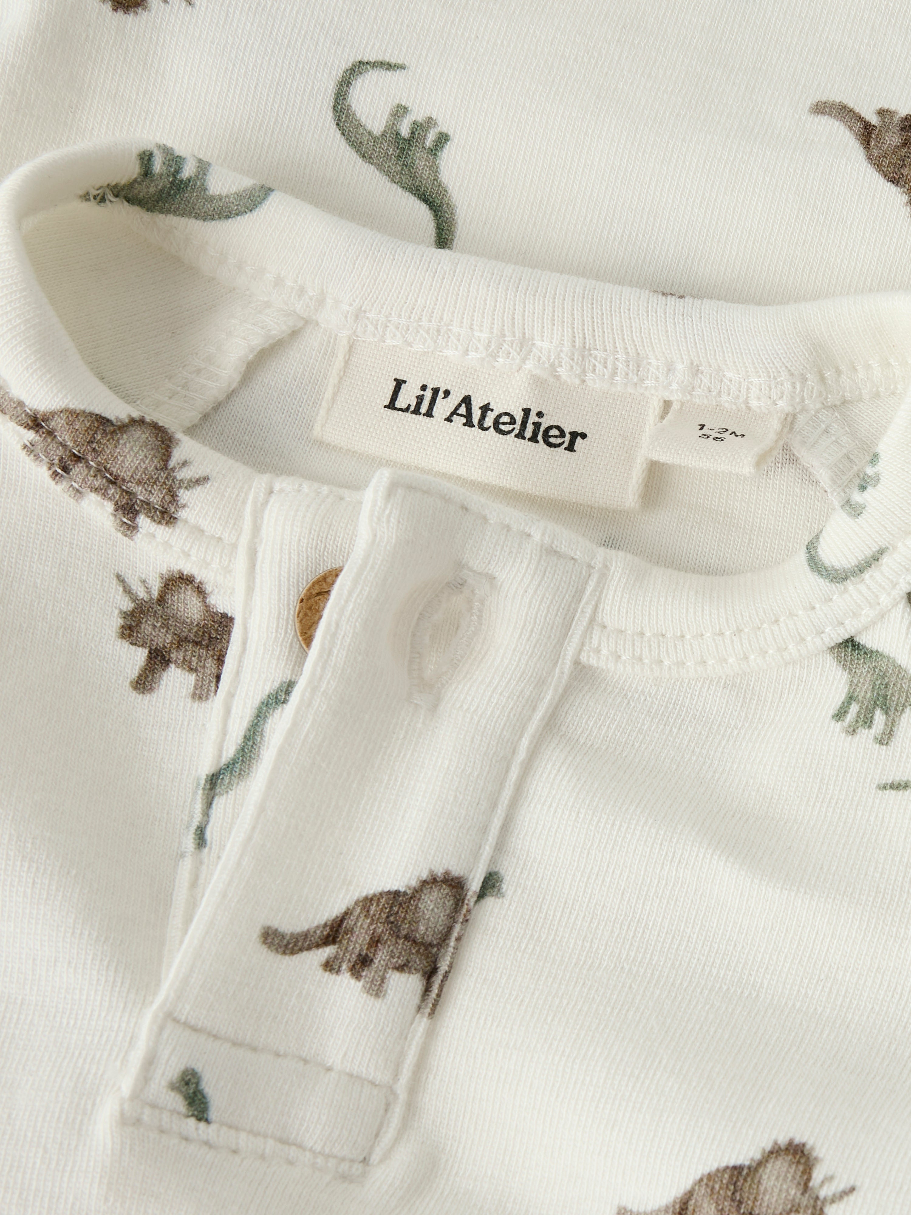 Lil Atelier Gayo Som Slim body - Coconut Milk/Dino