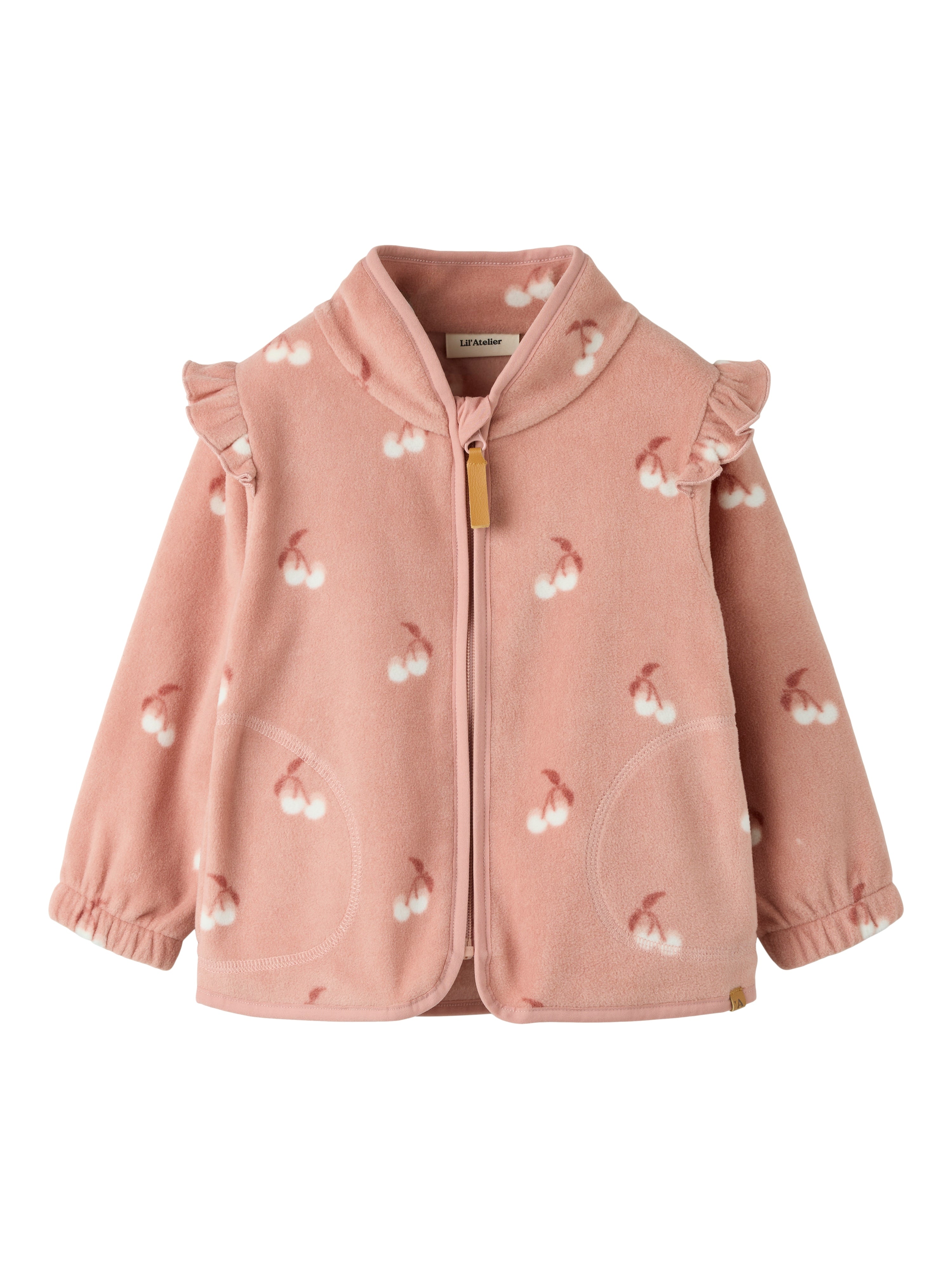 Lil Atelier Laspektra Fleece Jacket - Misty Rose