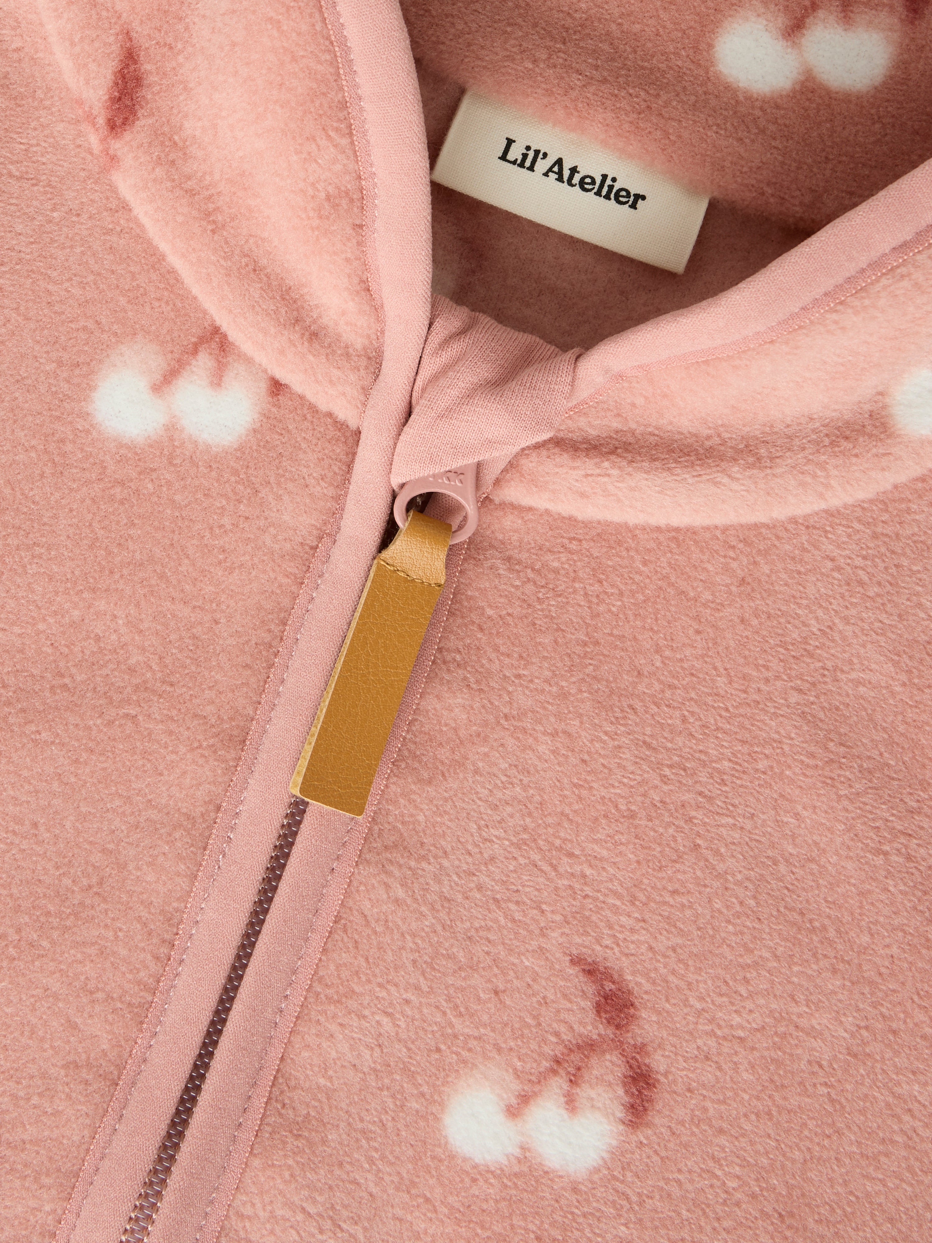Lil Atelier Laspektra Fleece Jacket - Misty Rose