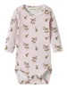 Lil Atelier Gayo - Sig LS Slim Body - Hushed Violet / Apple Rose