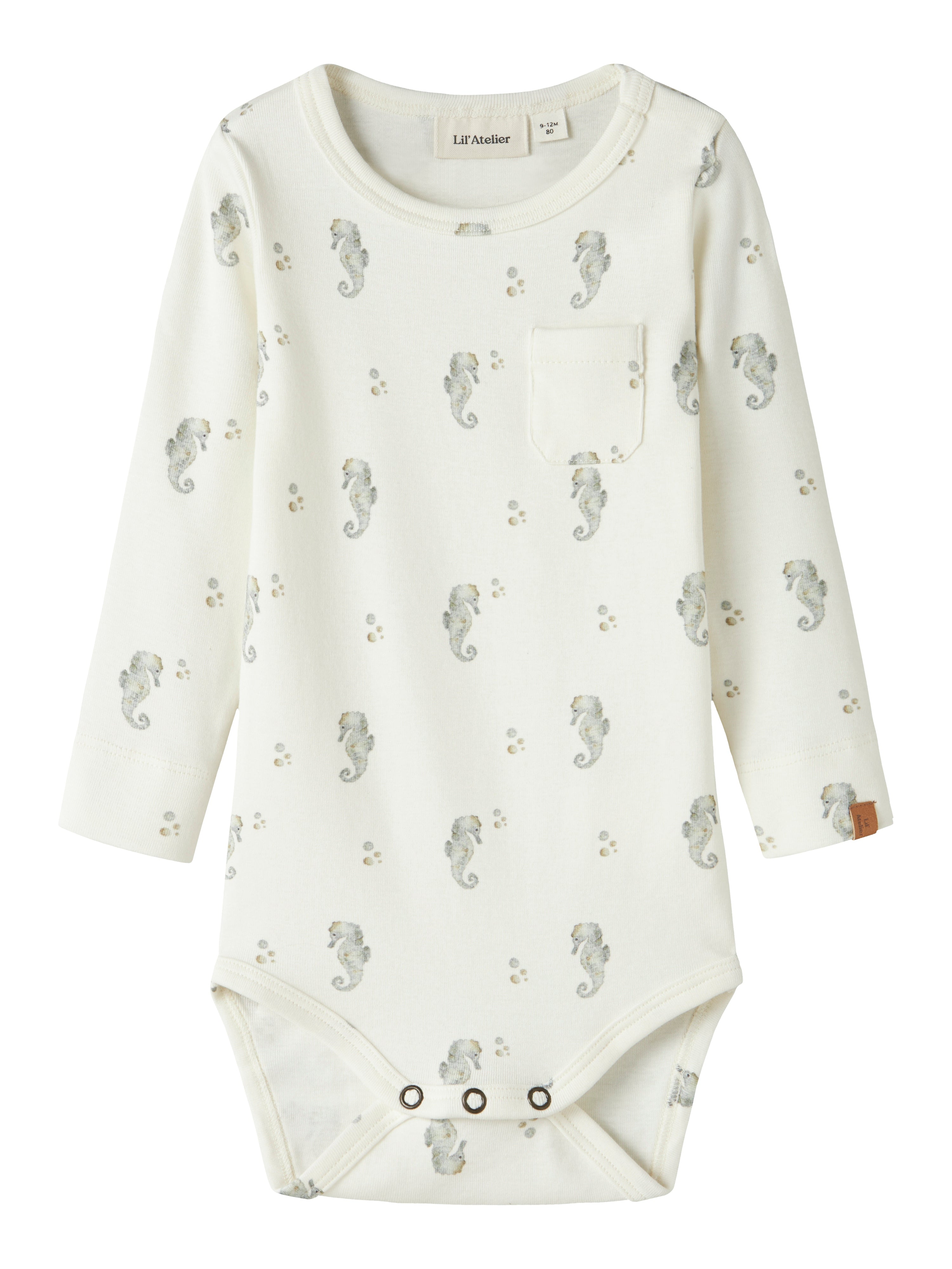 Lil Atelier Gayo Sev Slim body - Coconut Milk/Seahorse