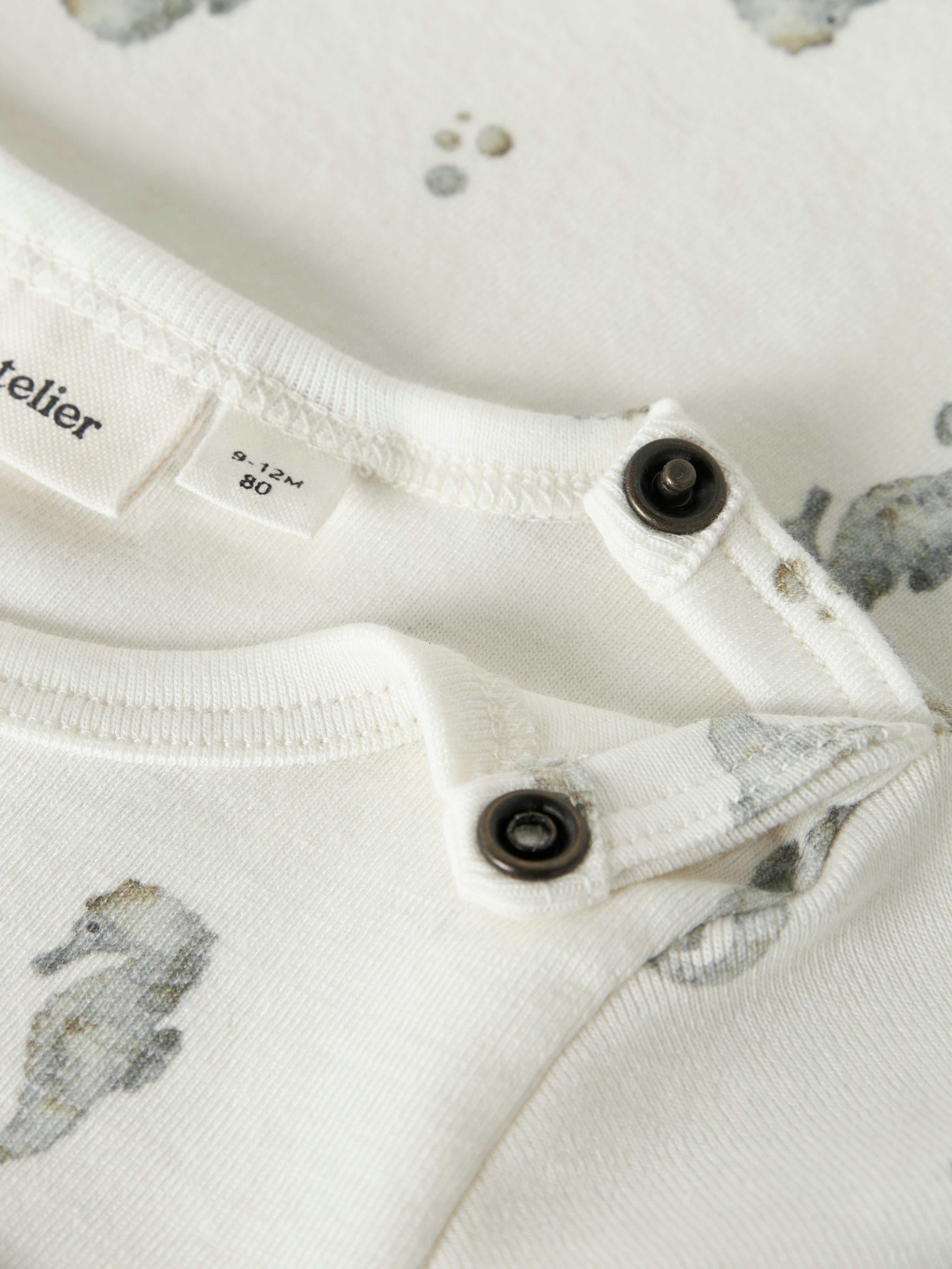 Lil Atelier Gayo Sev Slim body - Coconut Milk/Seahorse