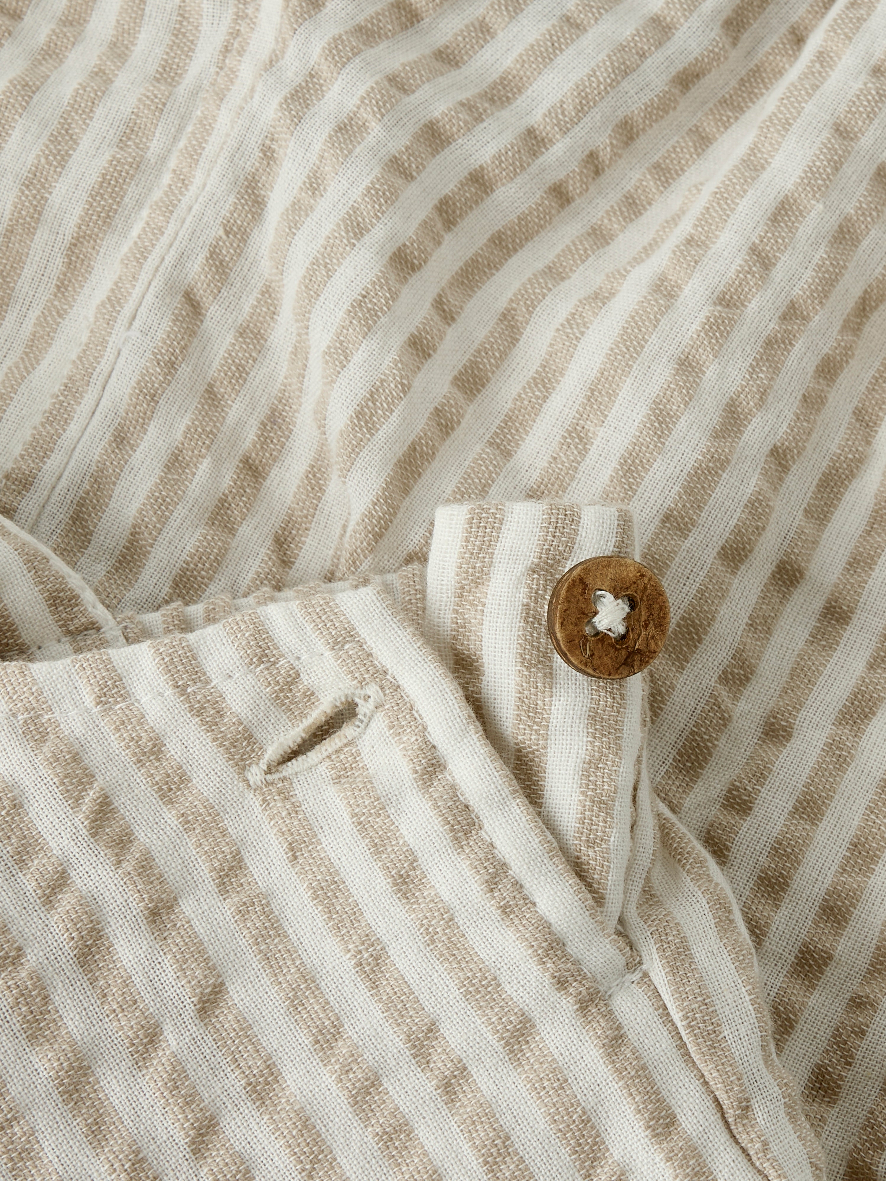 Lil Atelier Fausto Loose Overall - Coconut Milk