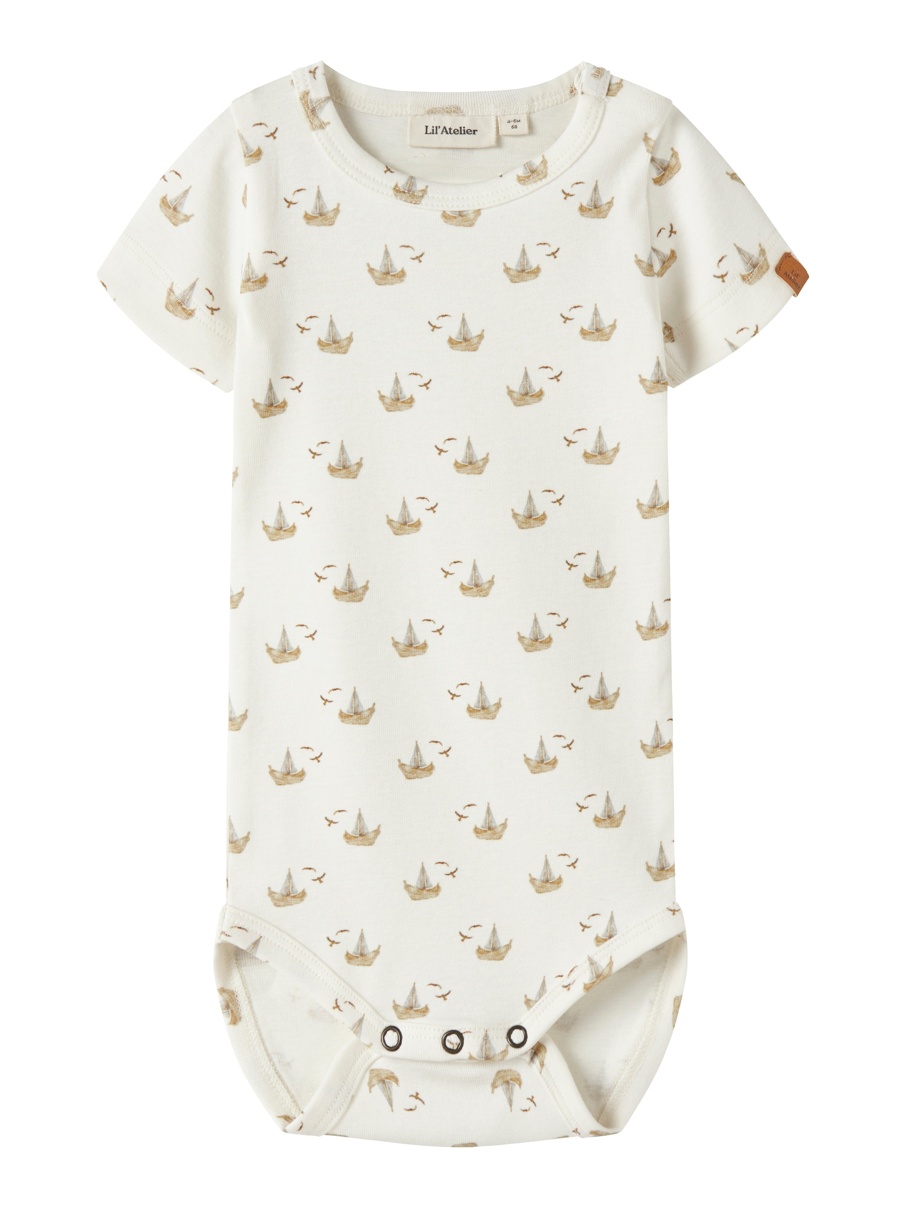 Lil Atelier Gayo - Sor SS Body - Coconut Milk/Boat