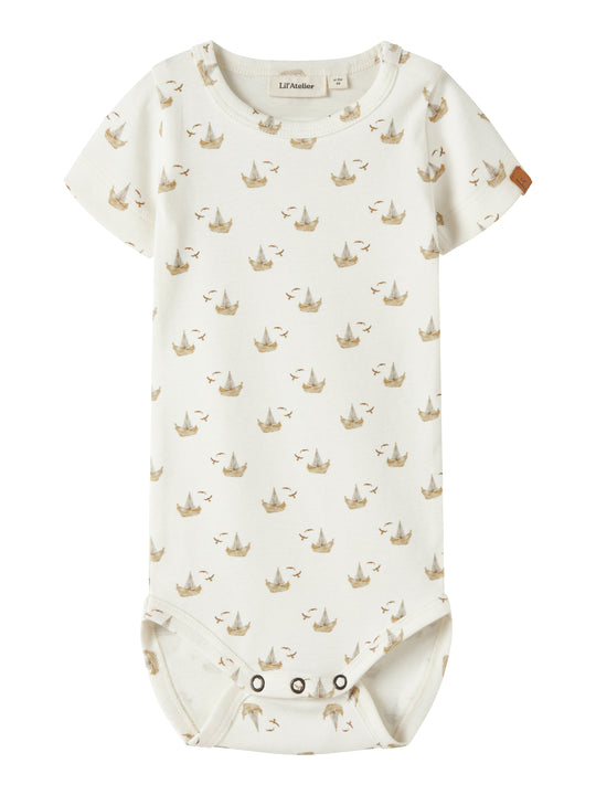 Lil Atelier Gayo - Sor SS Body - Coconut Milk/Boat