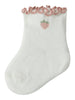 Lil Atelier Fiducia Socks - Coconut Milk/Strawberry