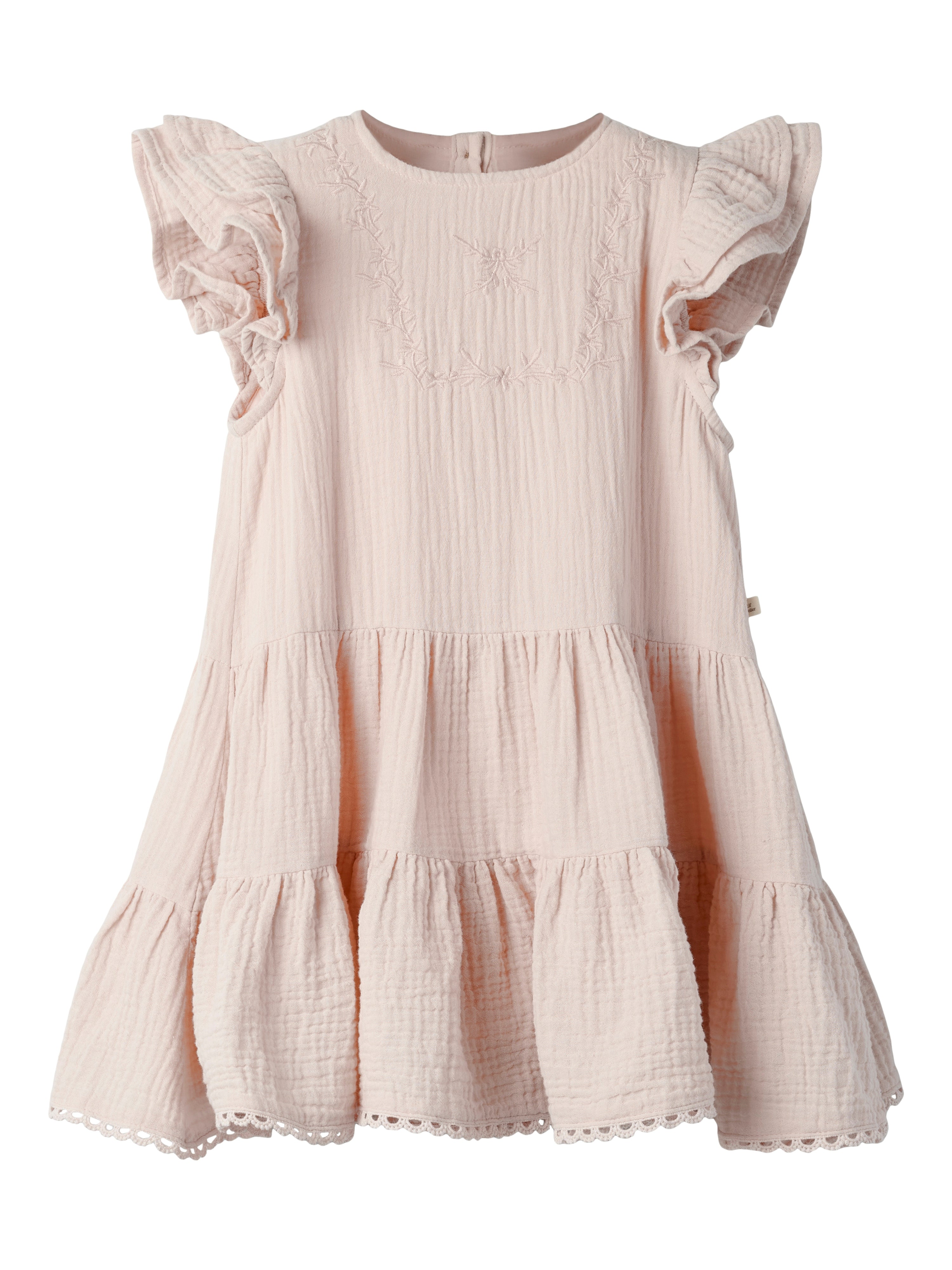 Lil Atelier Fulina SS Loose Dress - Peach Whip