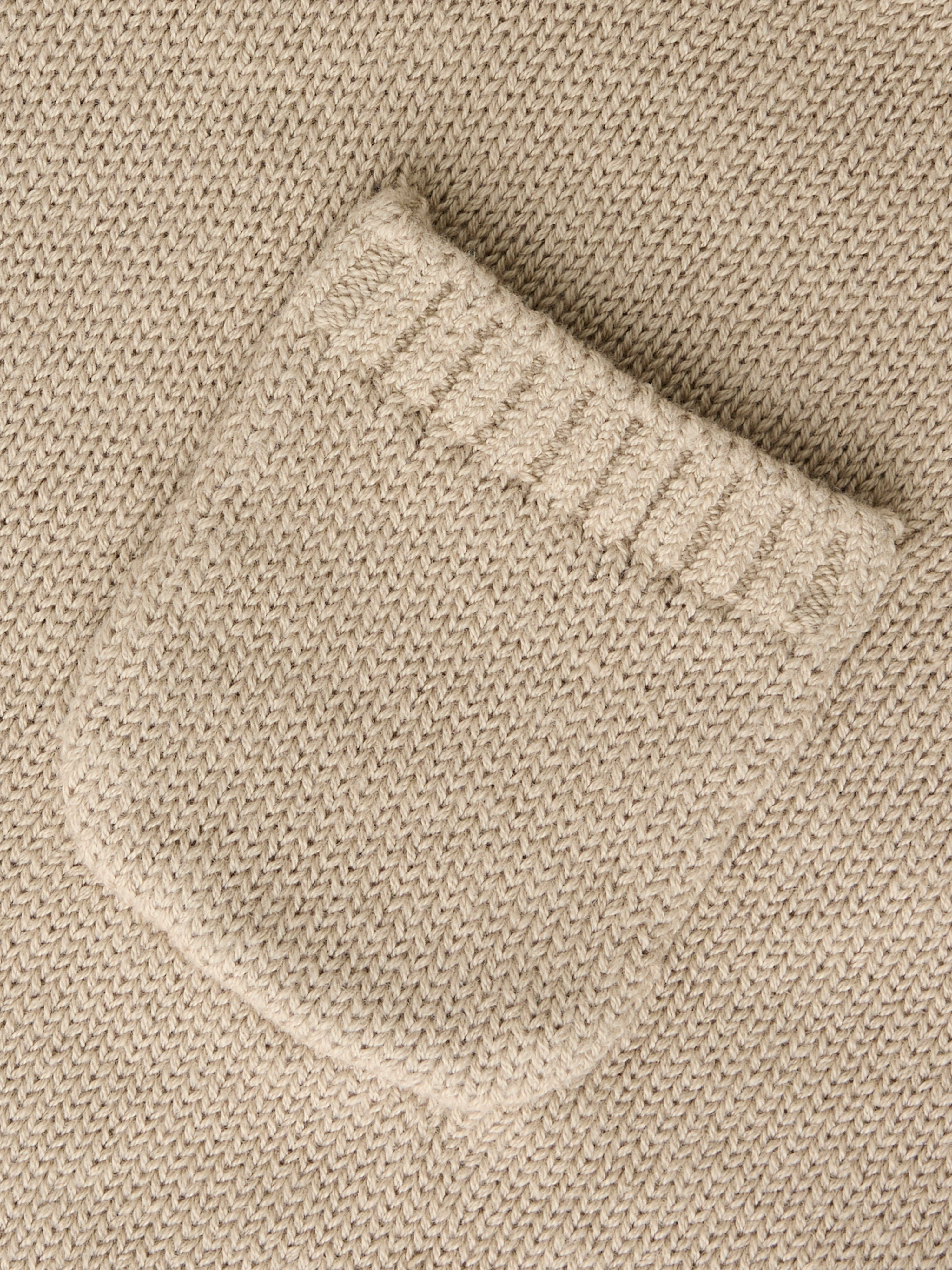 Lil Atelier Fogon LS Knit - Oxford Tan