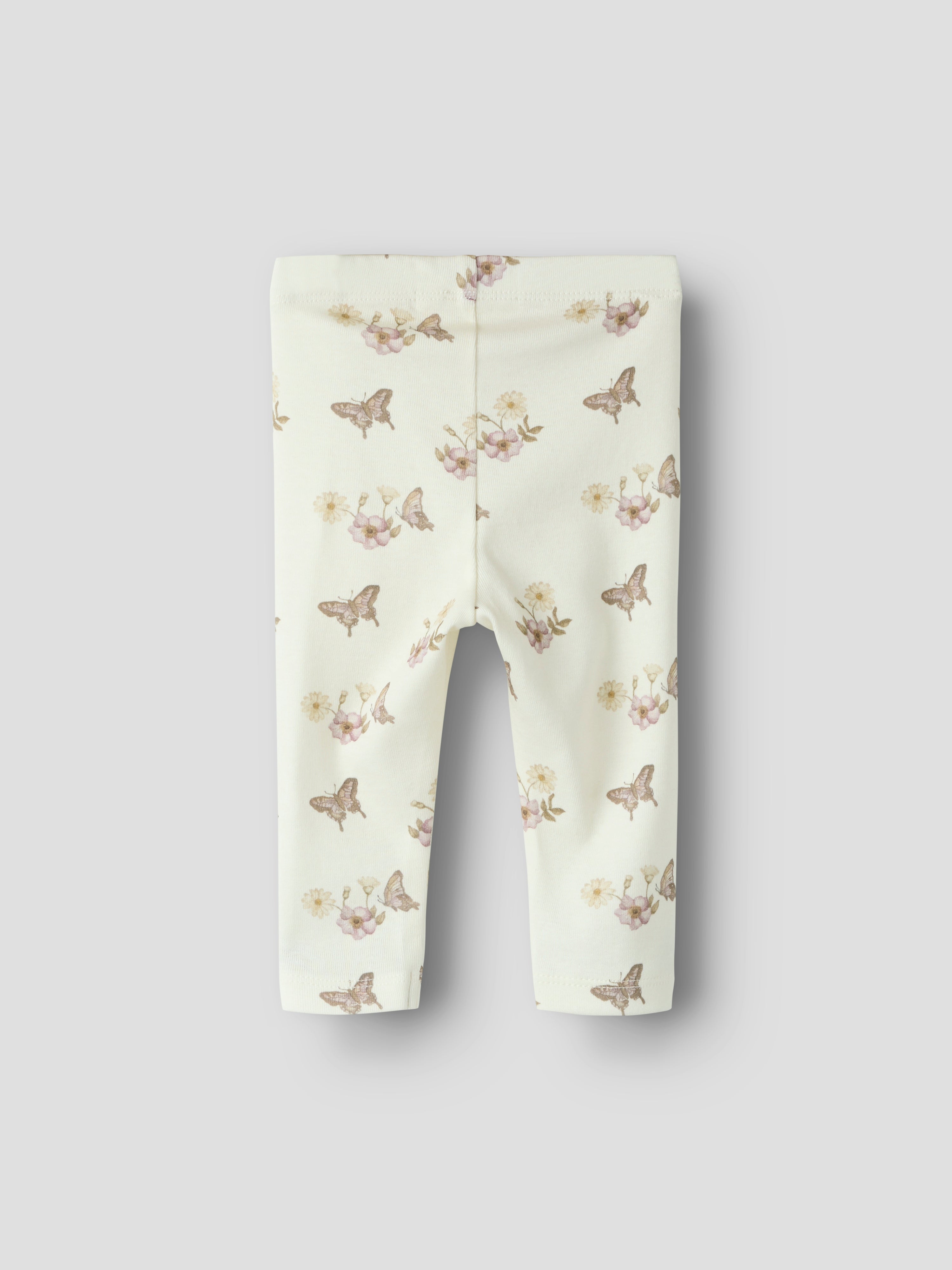 Lil Atelier Layo See Leggings - Coconut Milk/Flower