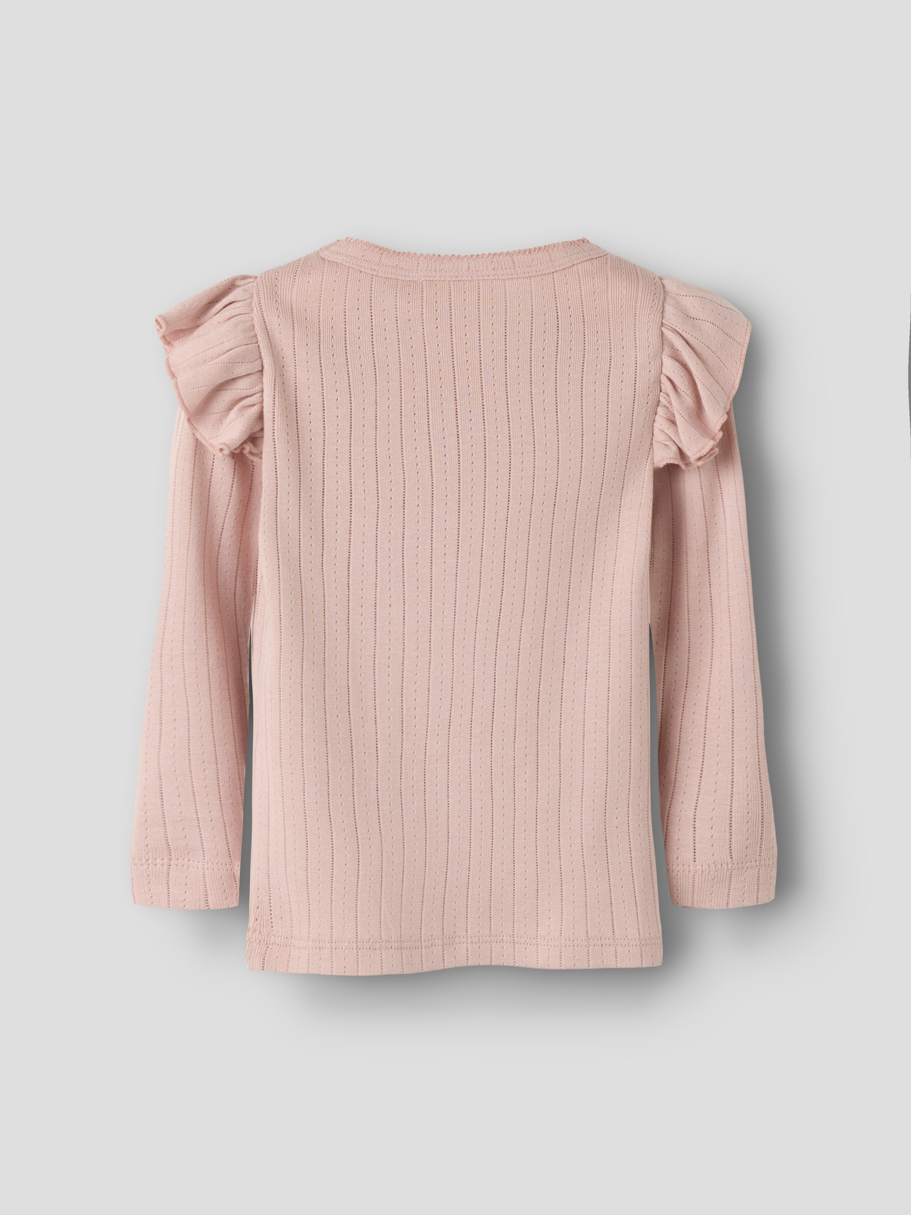 Lil Atelier Rachel Nan Slim Top - Misty Rose