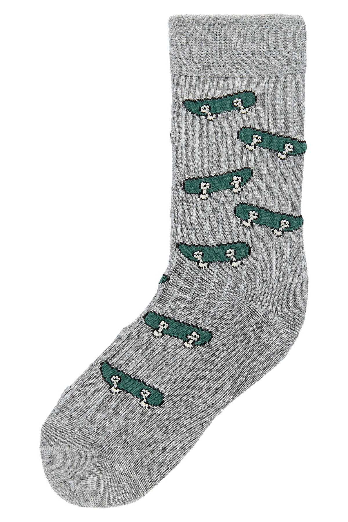 Minipop Morgan - Bamboo Socks 5-pack - Grey Melange