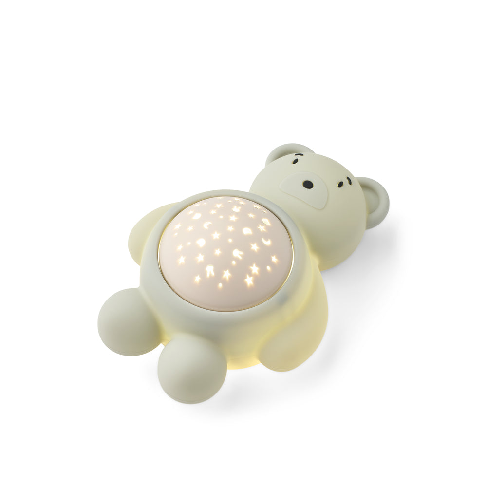 Liewood Manuel Bear Sound and Projector Lamp - Dove blue