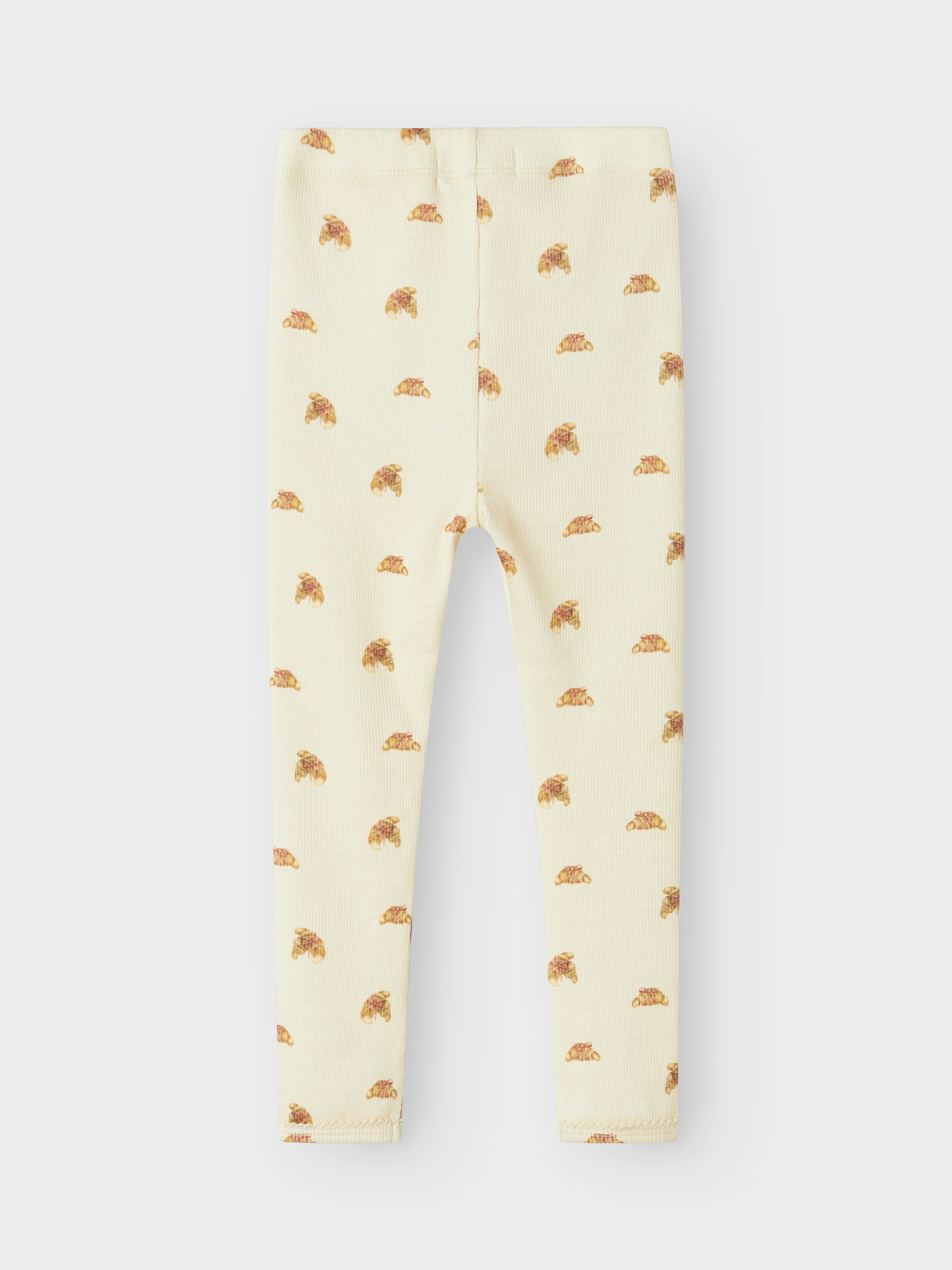 Lil Atelier Lavo Eki Leggings - Turtledove/Croissant