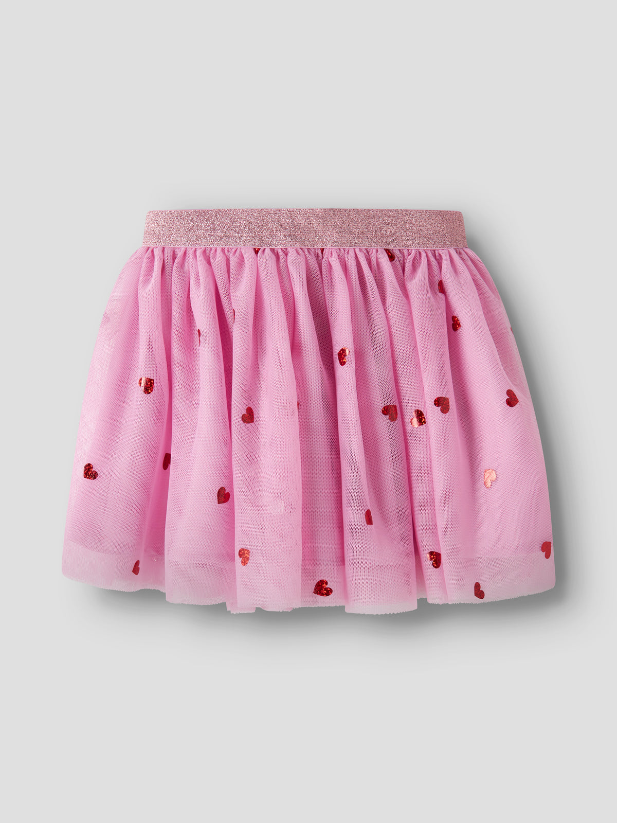 Name It Vabos - Skirt - Full Blooming Pink / Small Heart