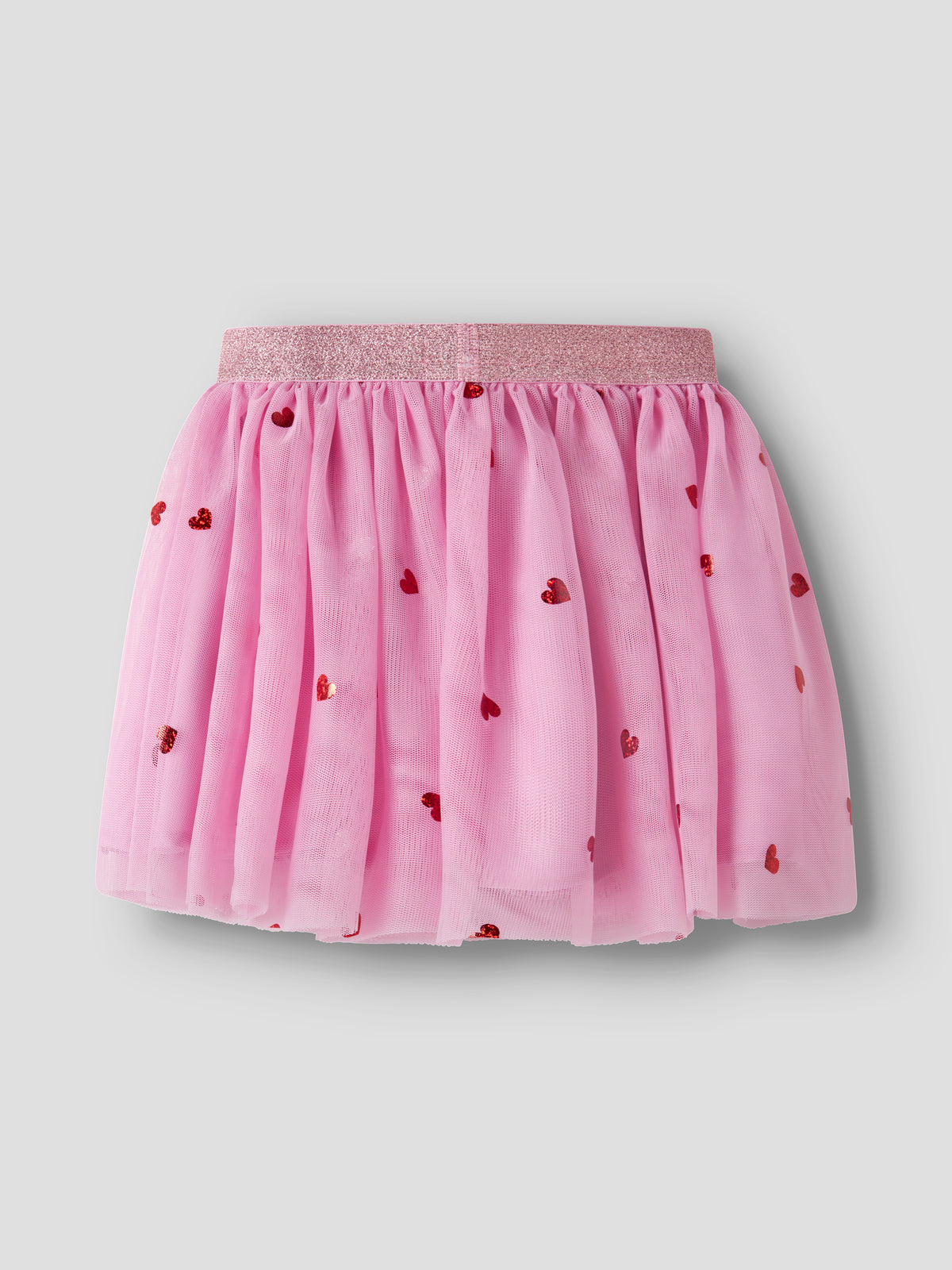 Name It Vabos - Skirt - Full Blooming Pink / Small Heart