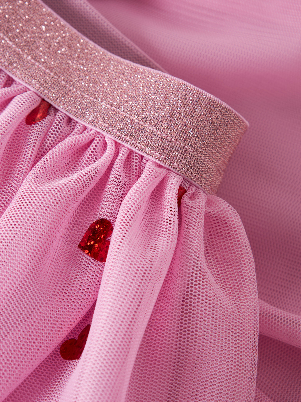 Name It Vabos - Skirt - Full Blooming Pink / Small Heart