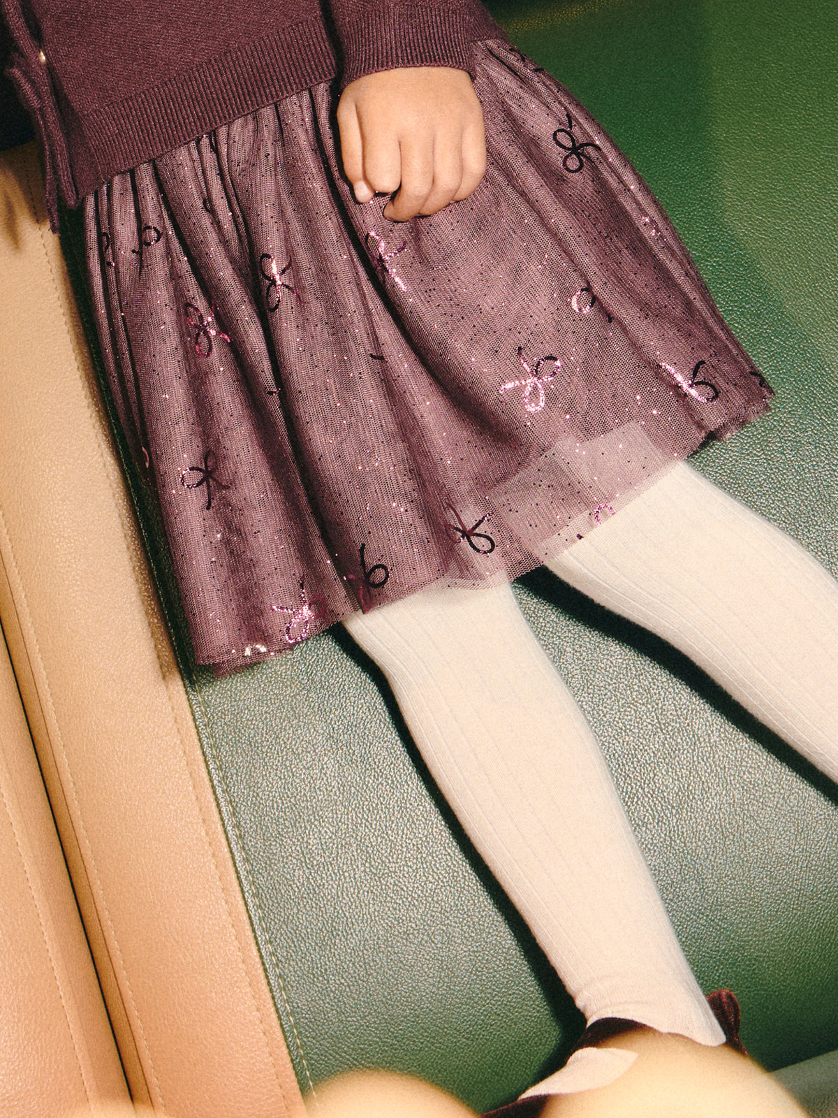 Name It Vabos - Skirt - Catawba Grape / Dots
