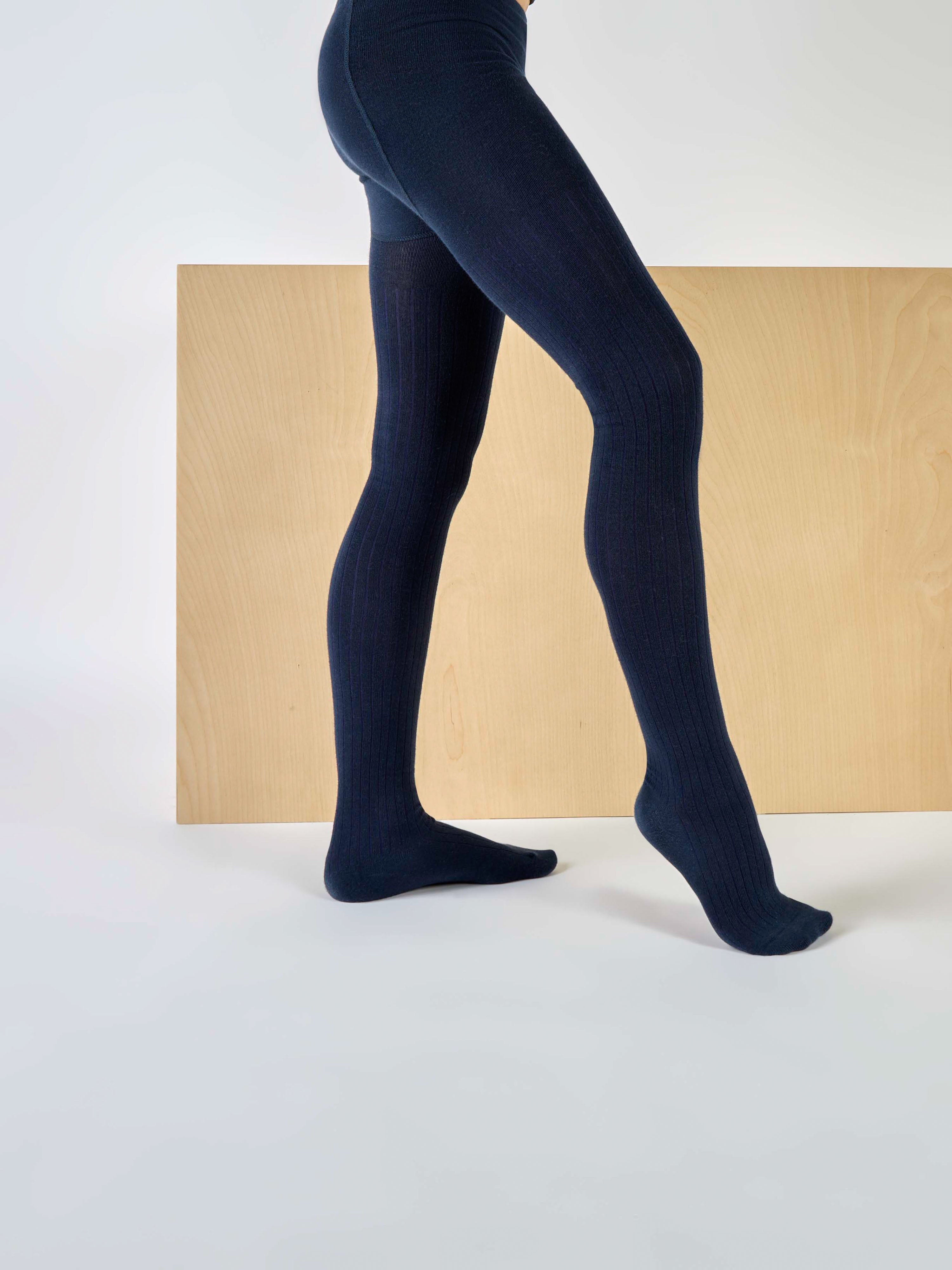 Name It Pantyhose - Rib 2-pak - Dark Sapphire