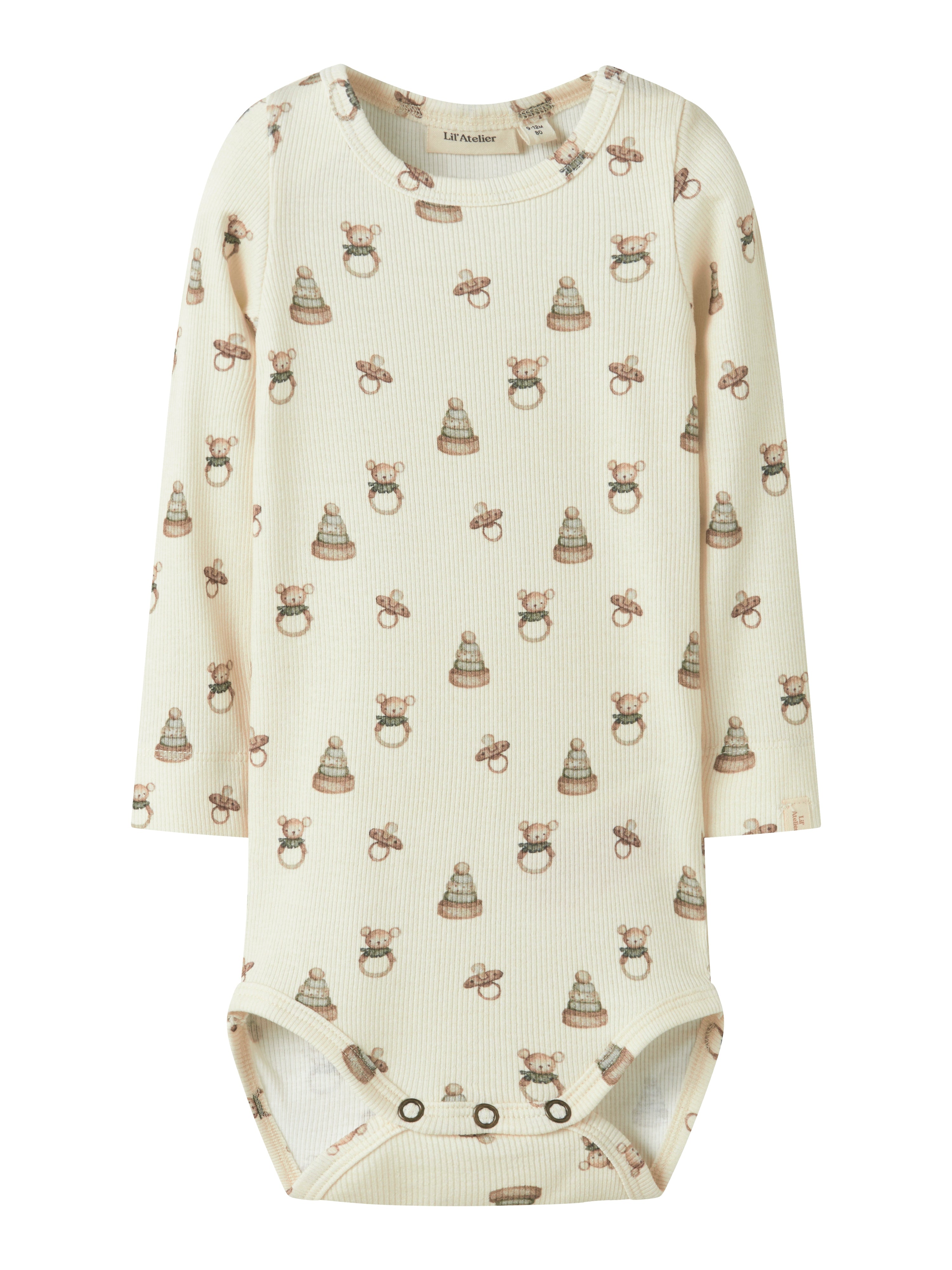 Lil Atelier Gavo Emo Body - Turtledove/Toy