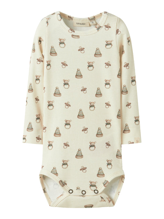 Lil Atelier Gavo Emo Body - Turtledove/Toy