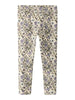 Name It Nikala Leggings - Buttercream/Big Flower
