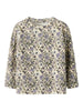 Name It Nikala LS Top - Buttercream/Big Flower