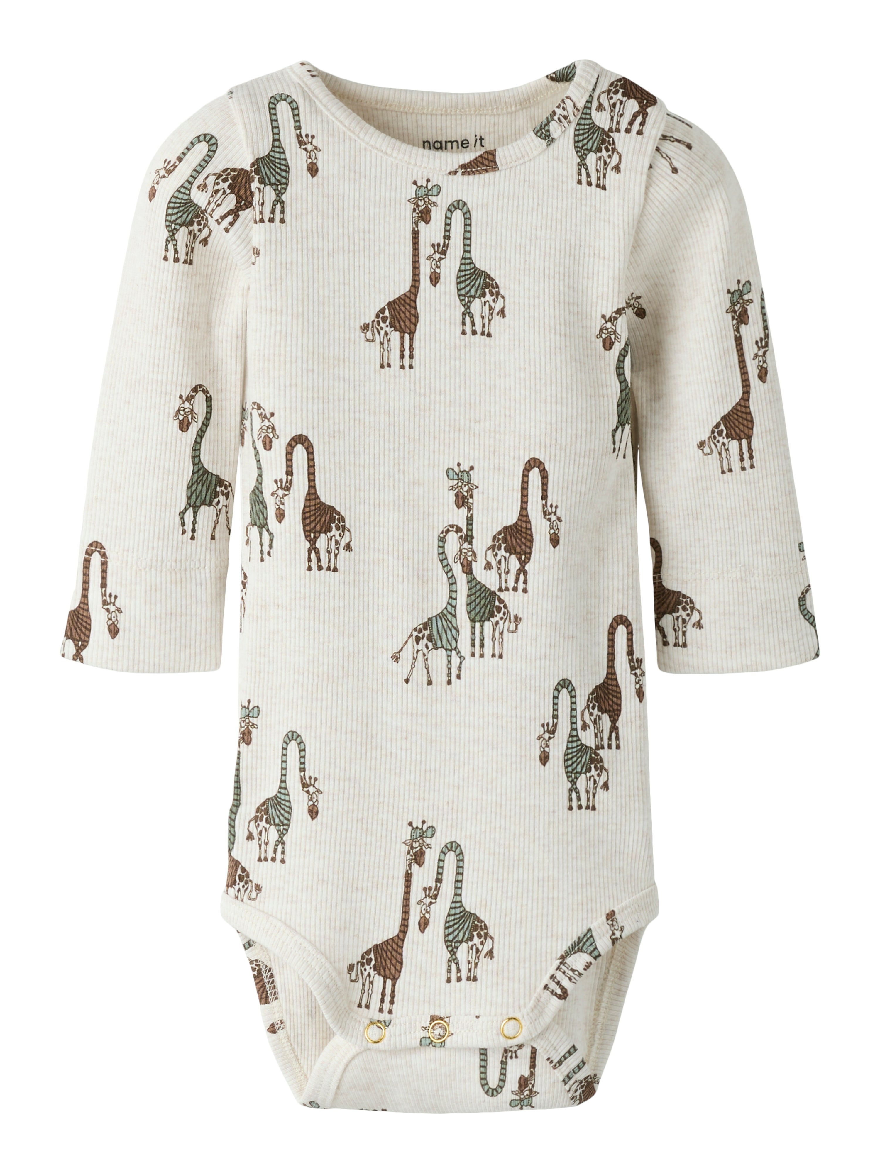 Name It Fridolin LS Body NOOS - Peyote Melange