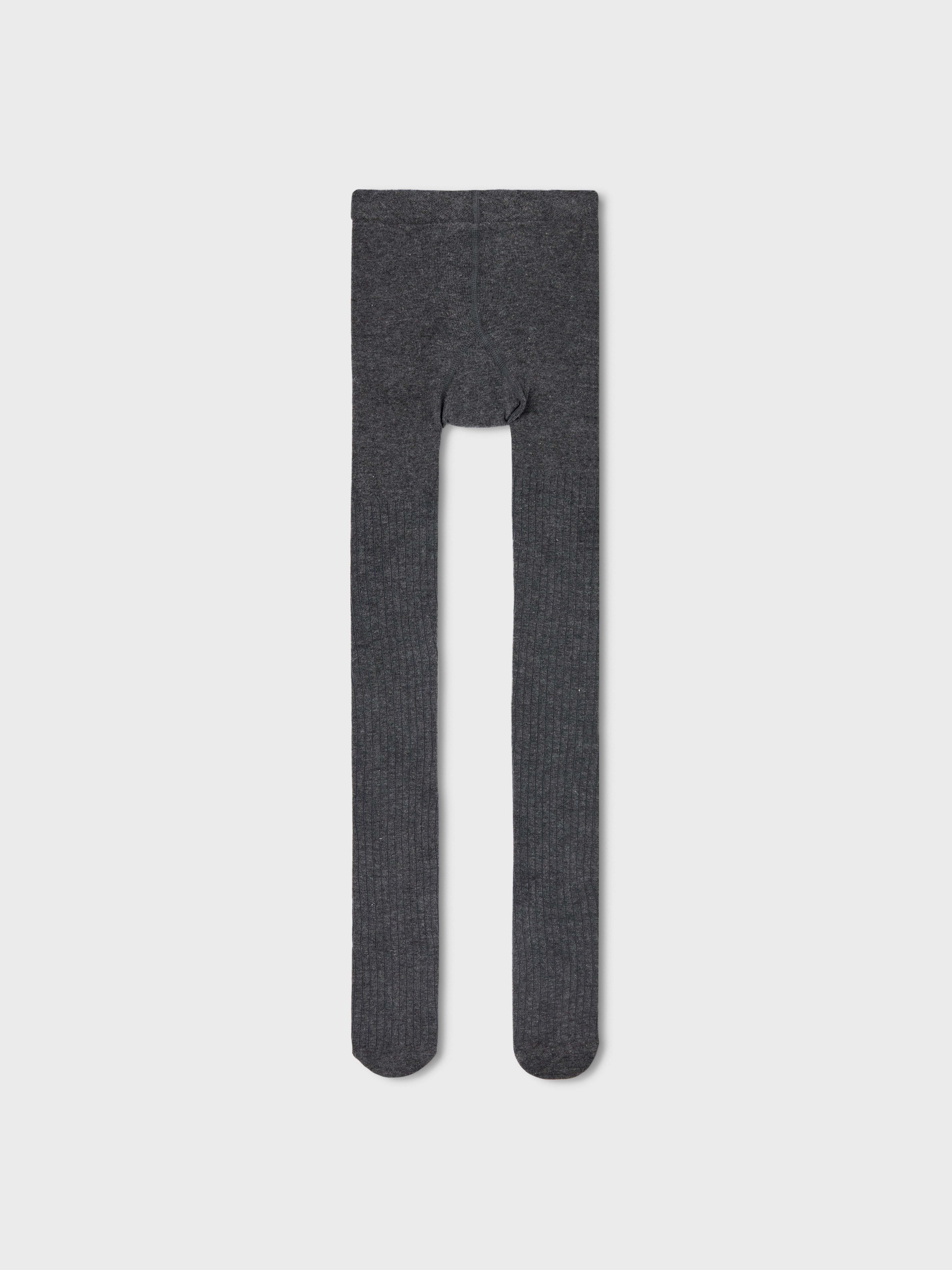 Name It Pantyhose - Rib 2-pak - Dark Grey Melange