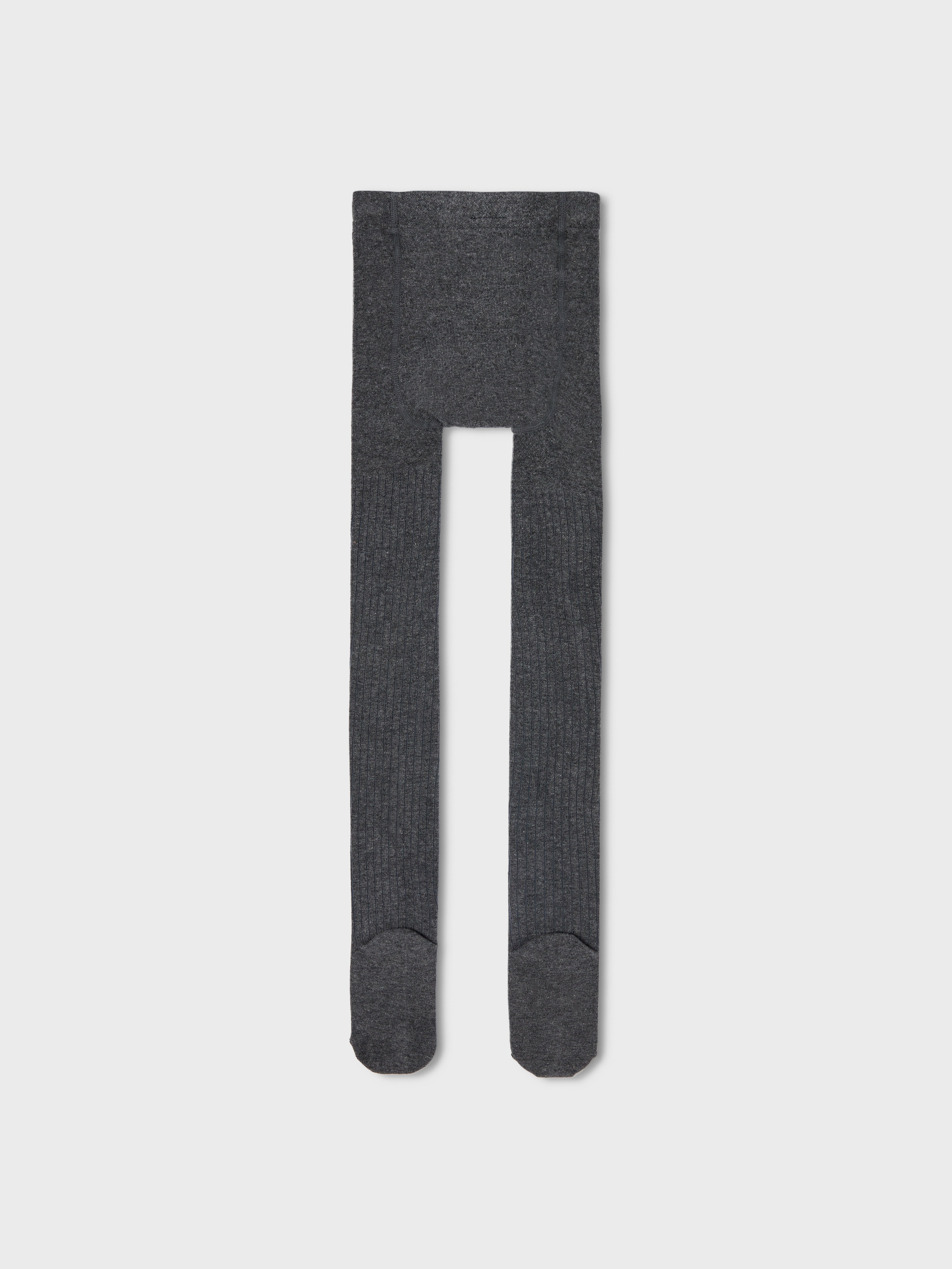 Name It Pantyhose - Rib 2-pak - Dark Grey Melange