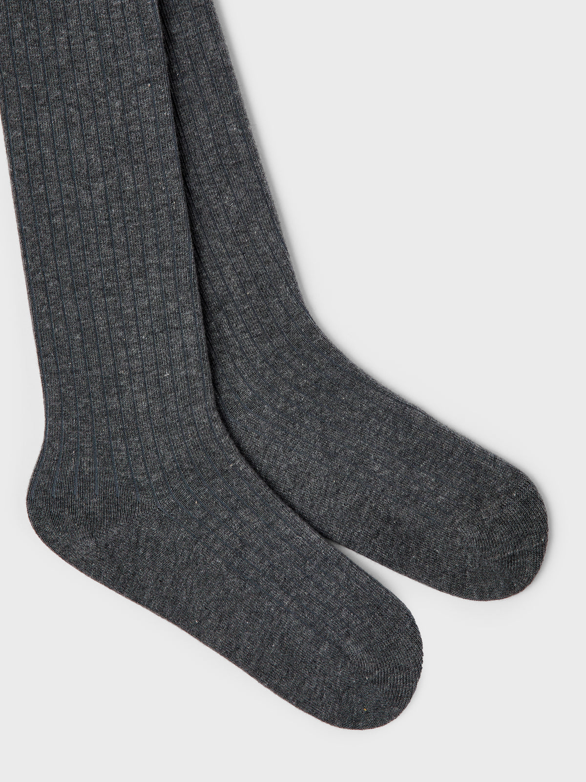 Name It Pantyhose - Rib 2-pak - Dark Grey Melange
