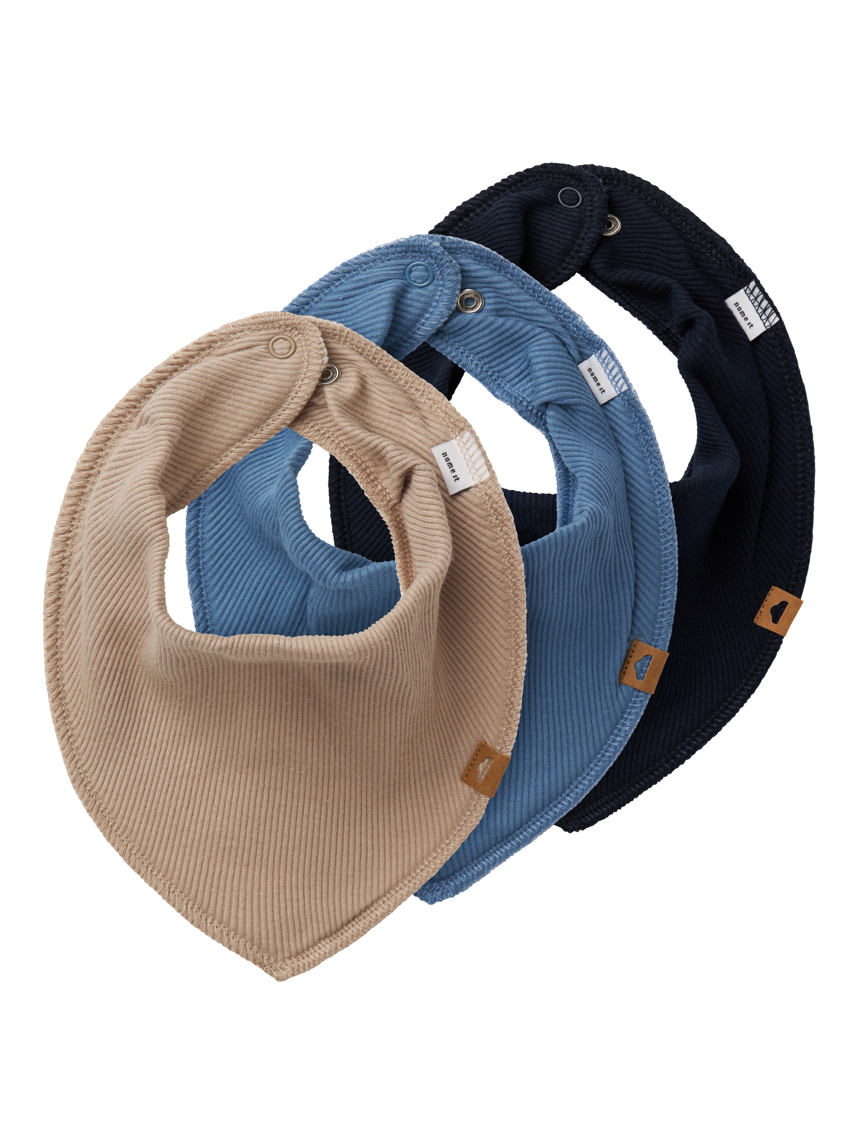 Name It Yvetti - 3 pak. Hagesmæk NOOS - Dark Sapphire / Coronet Blue / Pure Cashmere