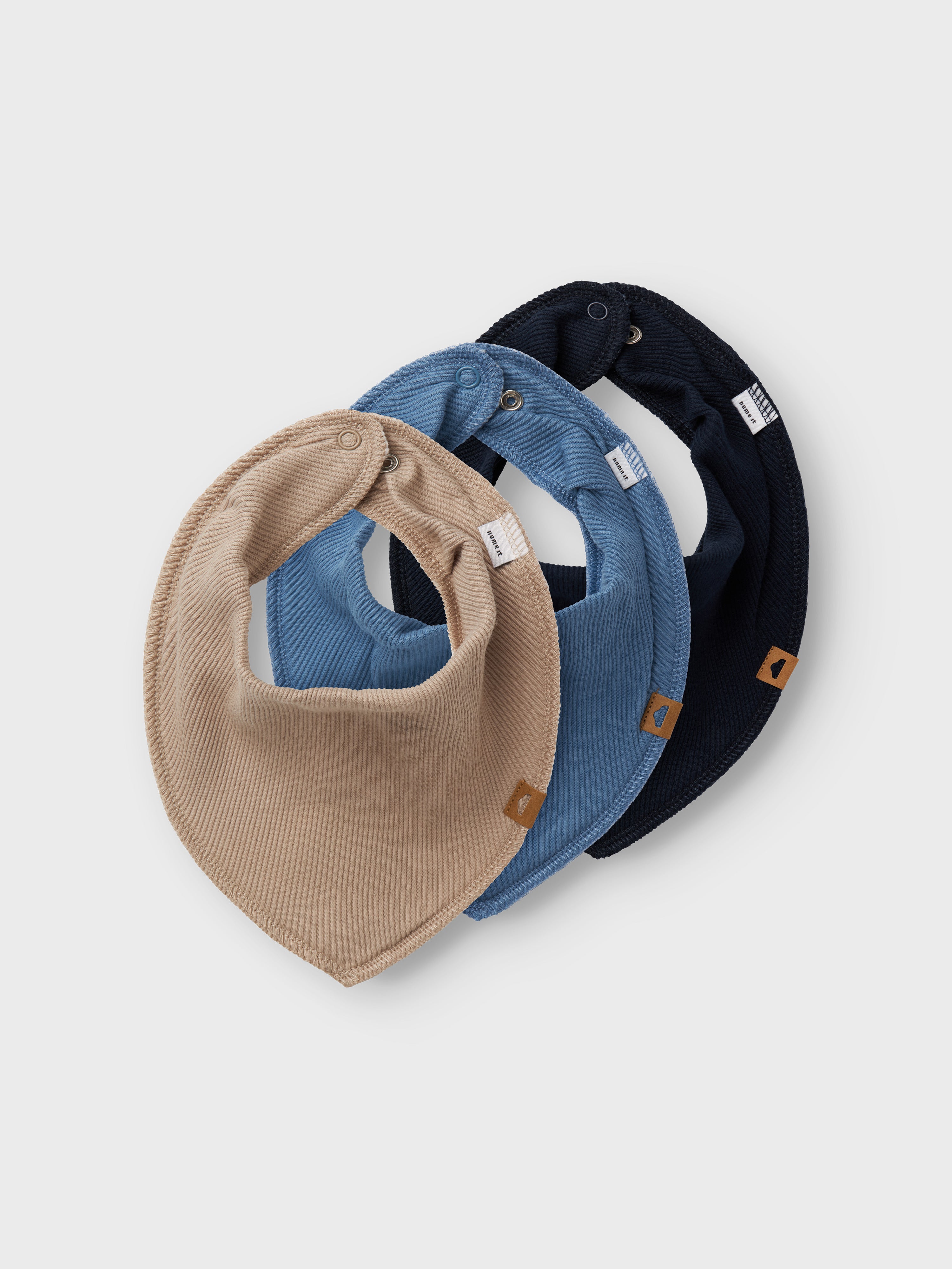 Name It Yvetti - 3 pak. Hagesmæk NOOS - Dark Sapphire / Coronet Blue / Pure Cashmere