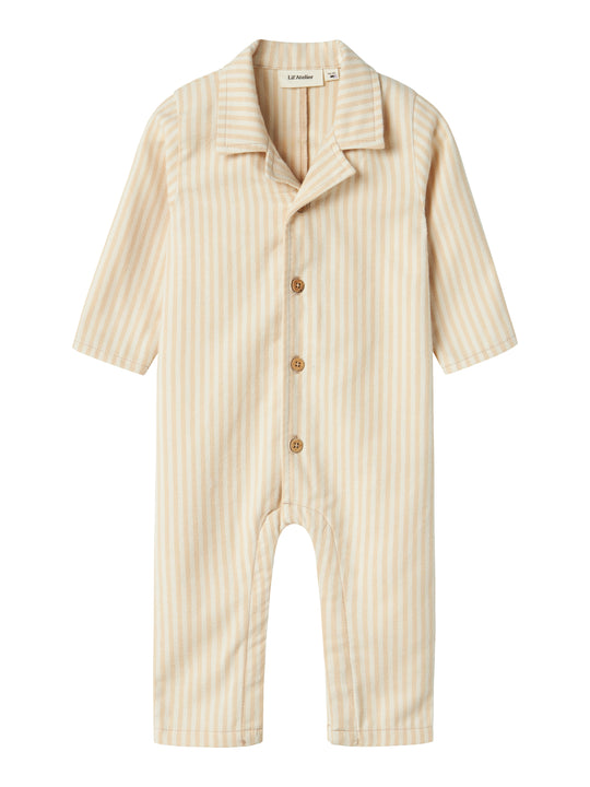 Lil Atelier Sage Loose Nightsuit - Turtledove