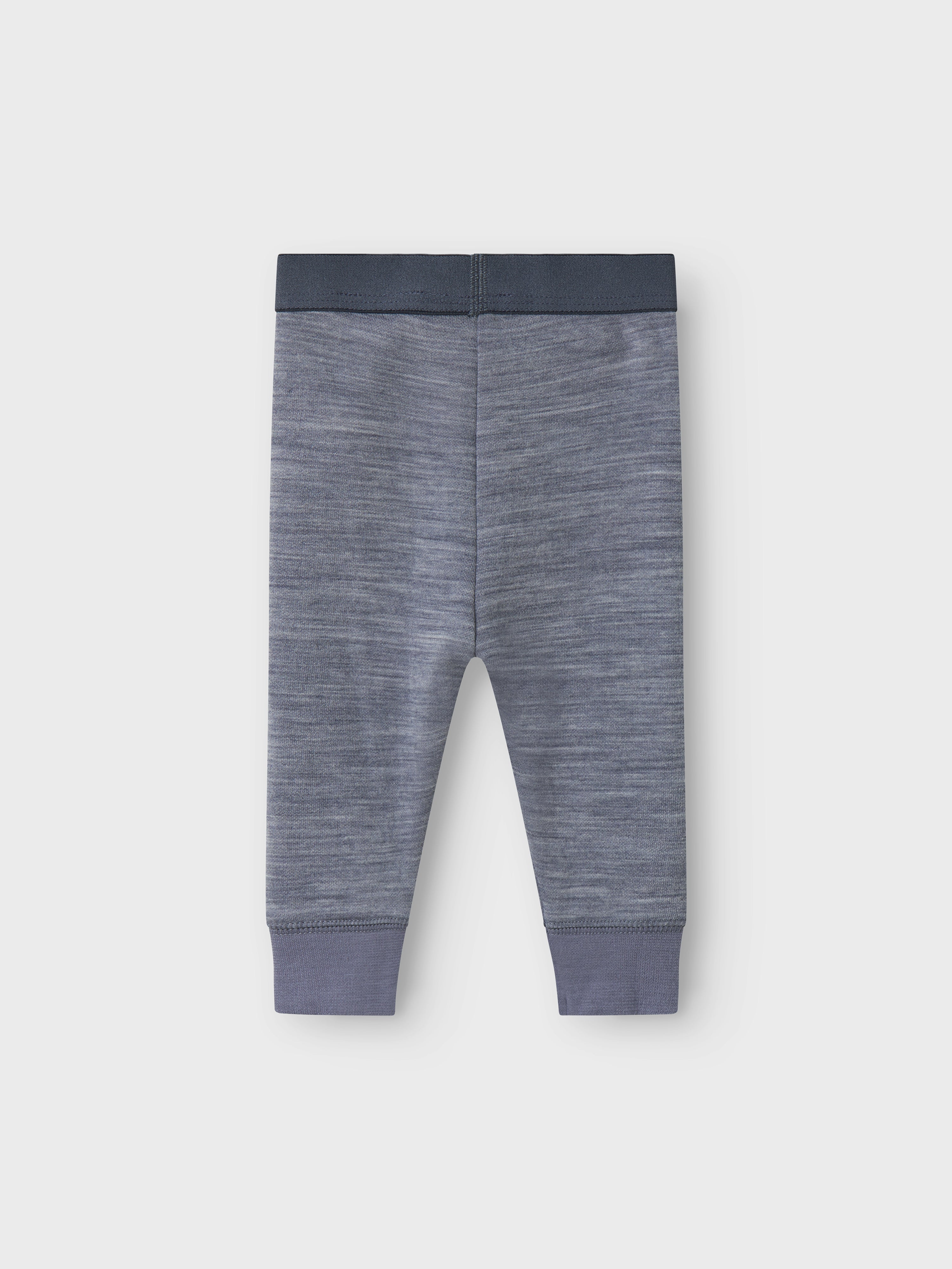 Name It Wuppo Wool Longjohn - Folkstone Gray