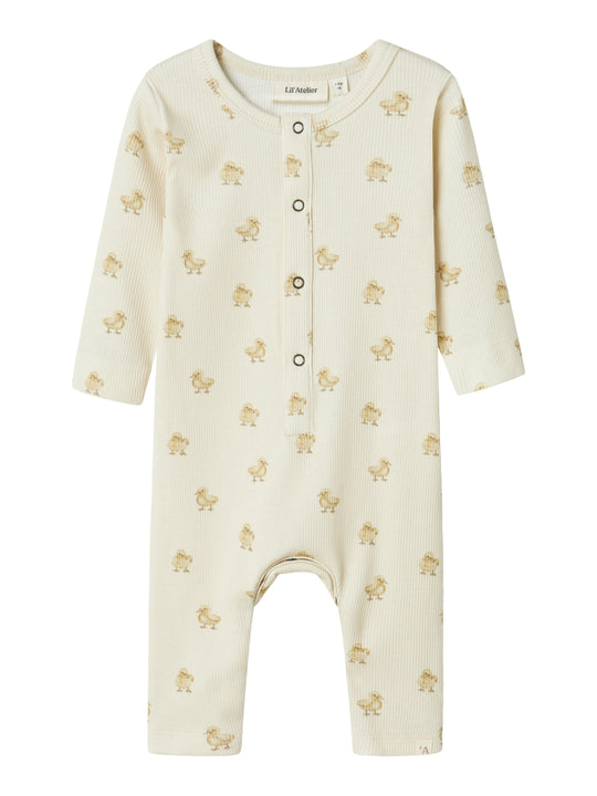 Lil Atelier Lavo Emo Slim Suit - Turtledove/Duck